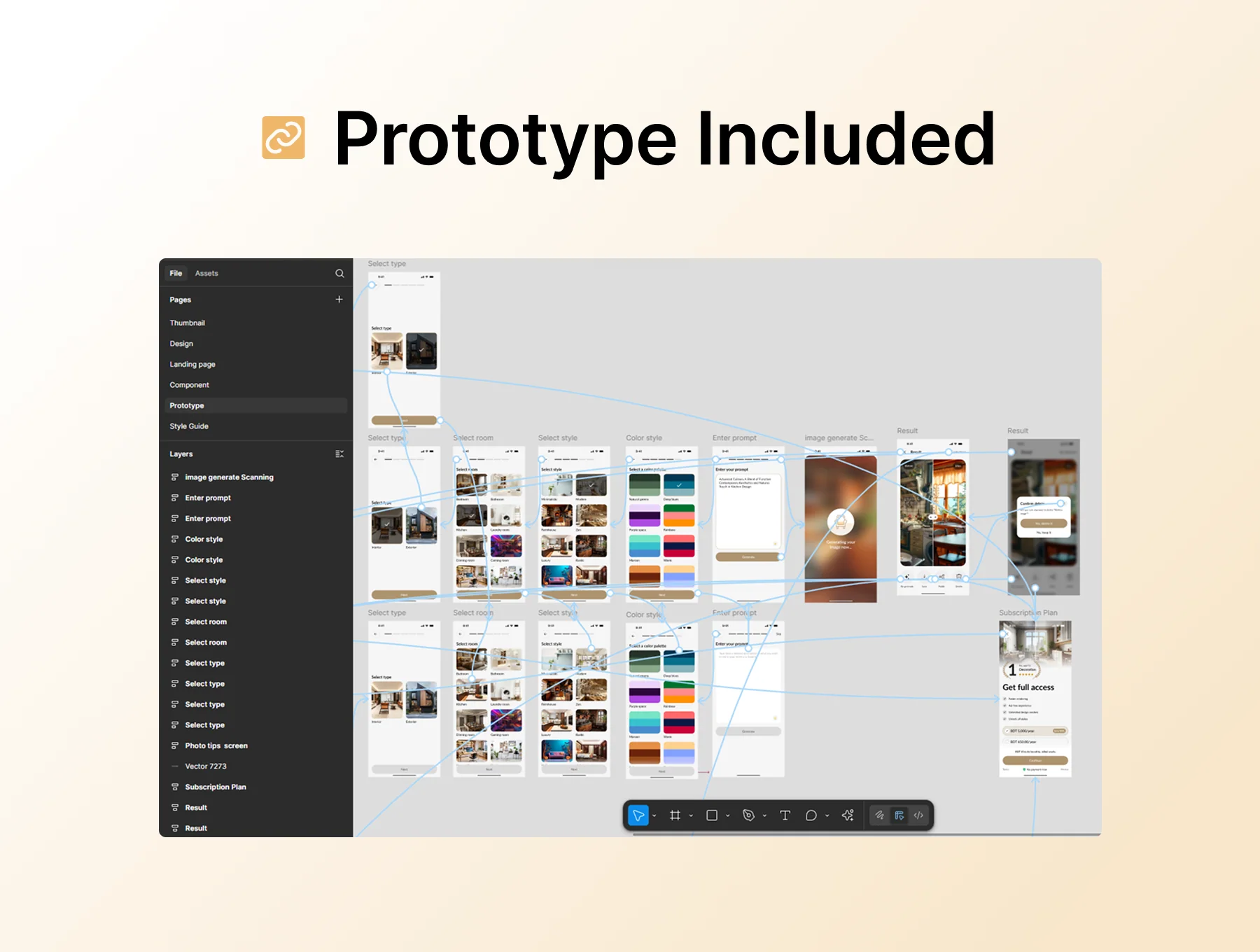 AI Decor – Interior & Exterior Design Mobile App with Landing Page 8