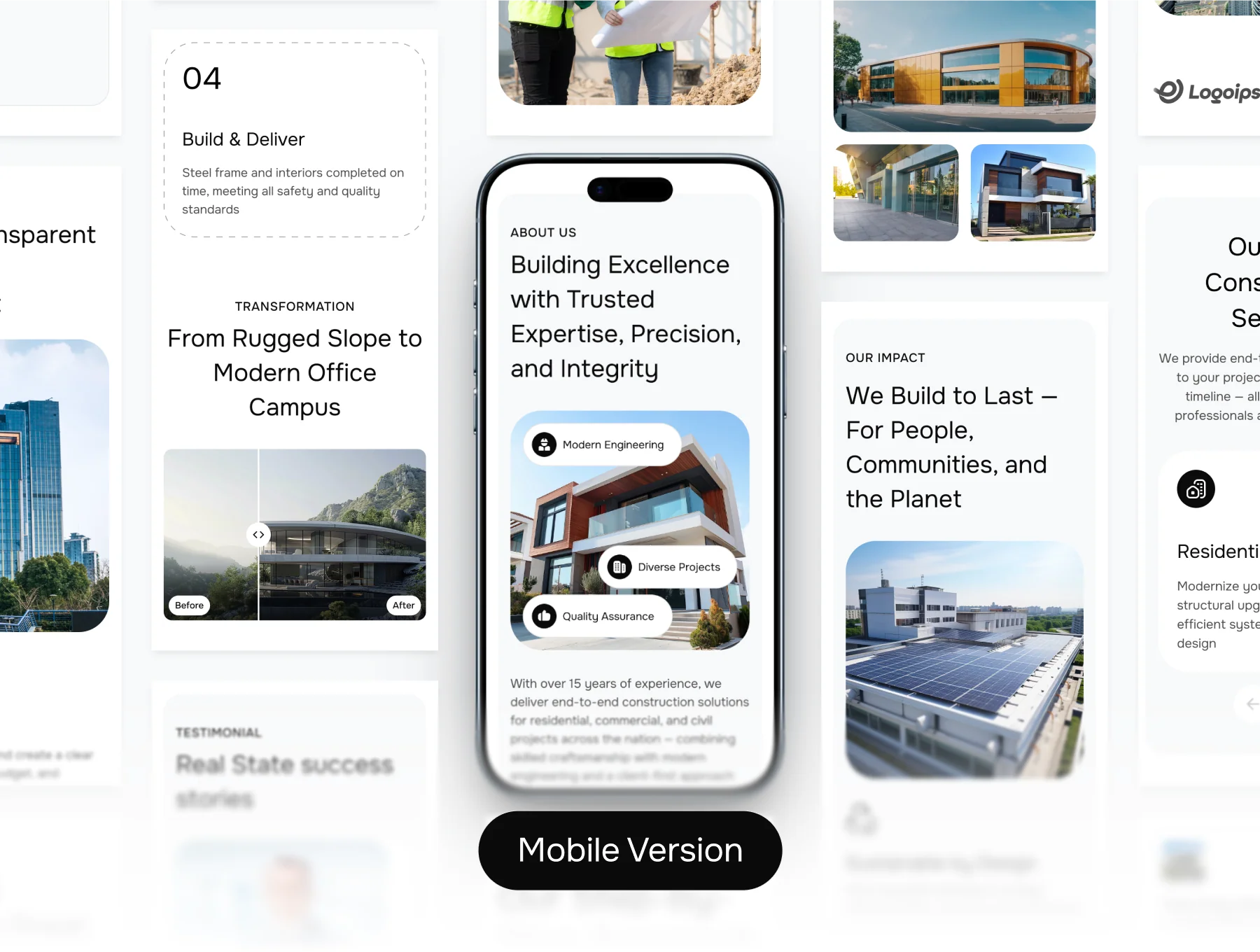 BuildNest – Construction Company Website 4