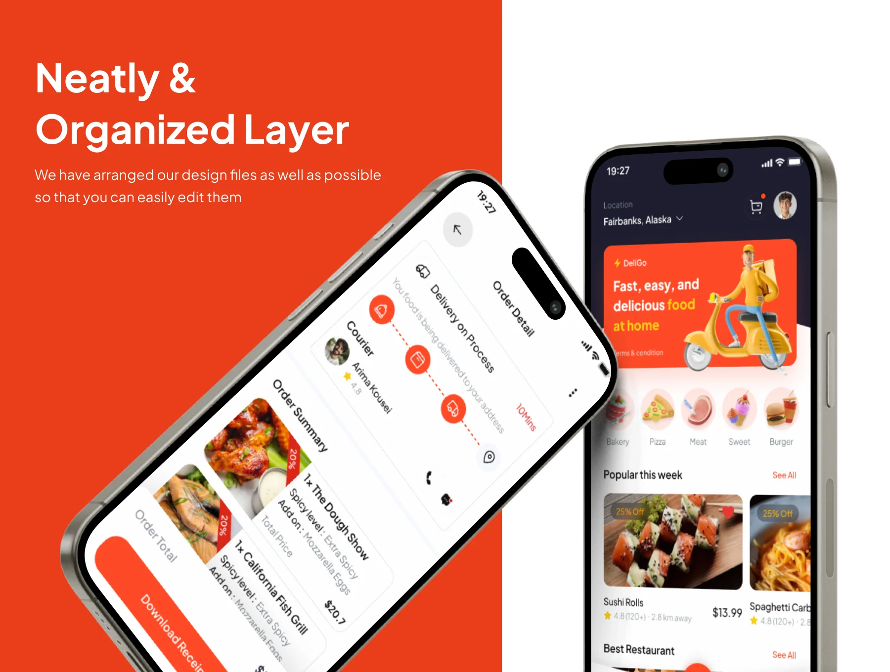 DeliGo - Food Delivery Premium UI KIts App 3