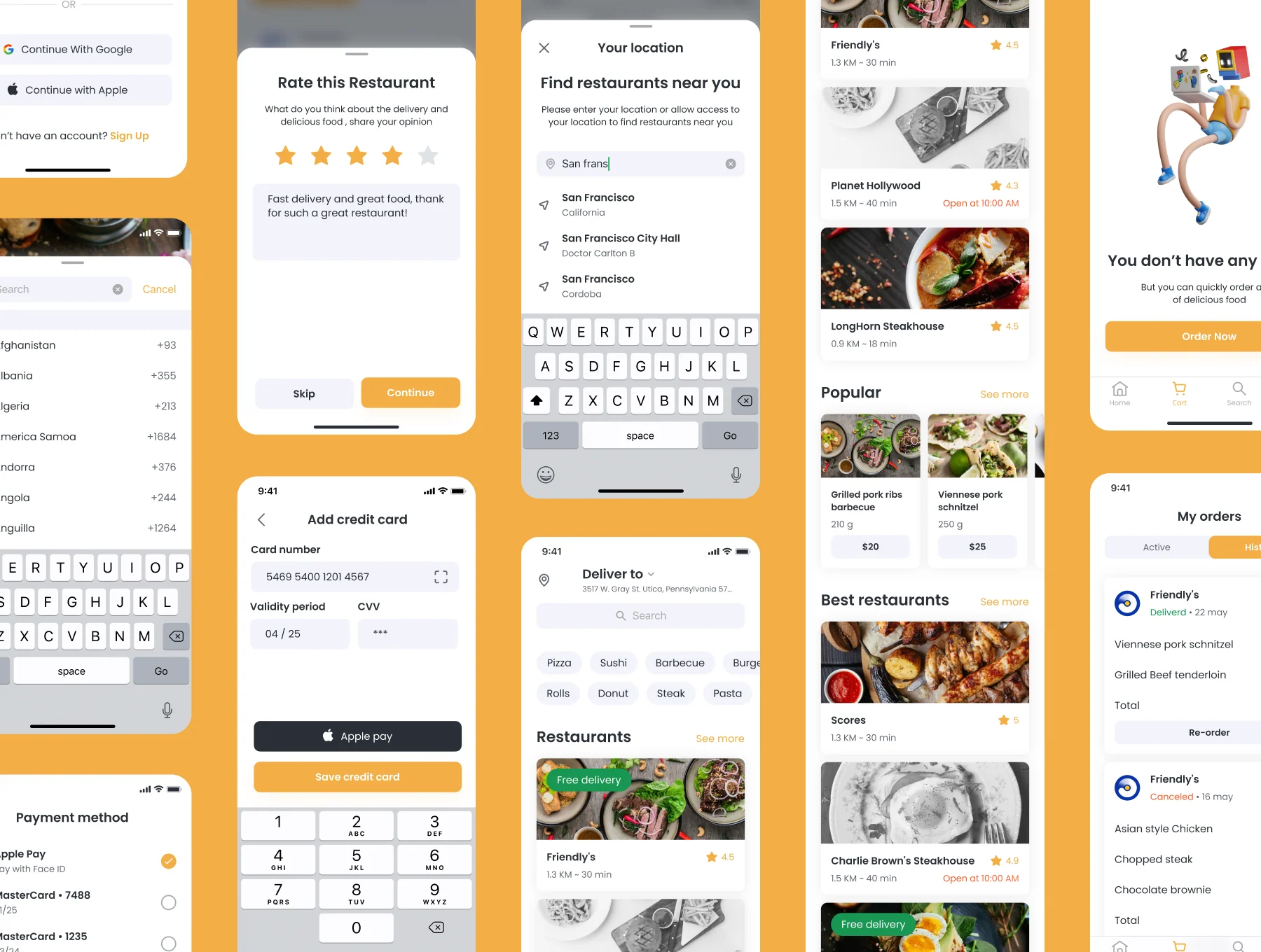 Deliver.io - Food Delivery Mobile App 5