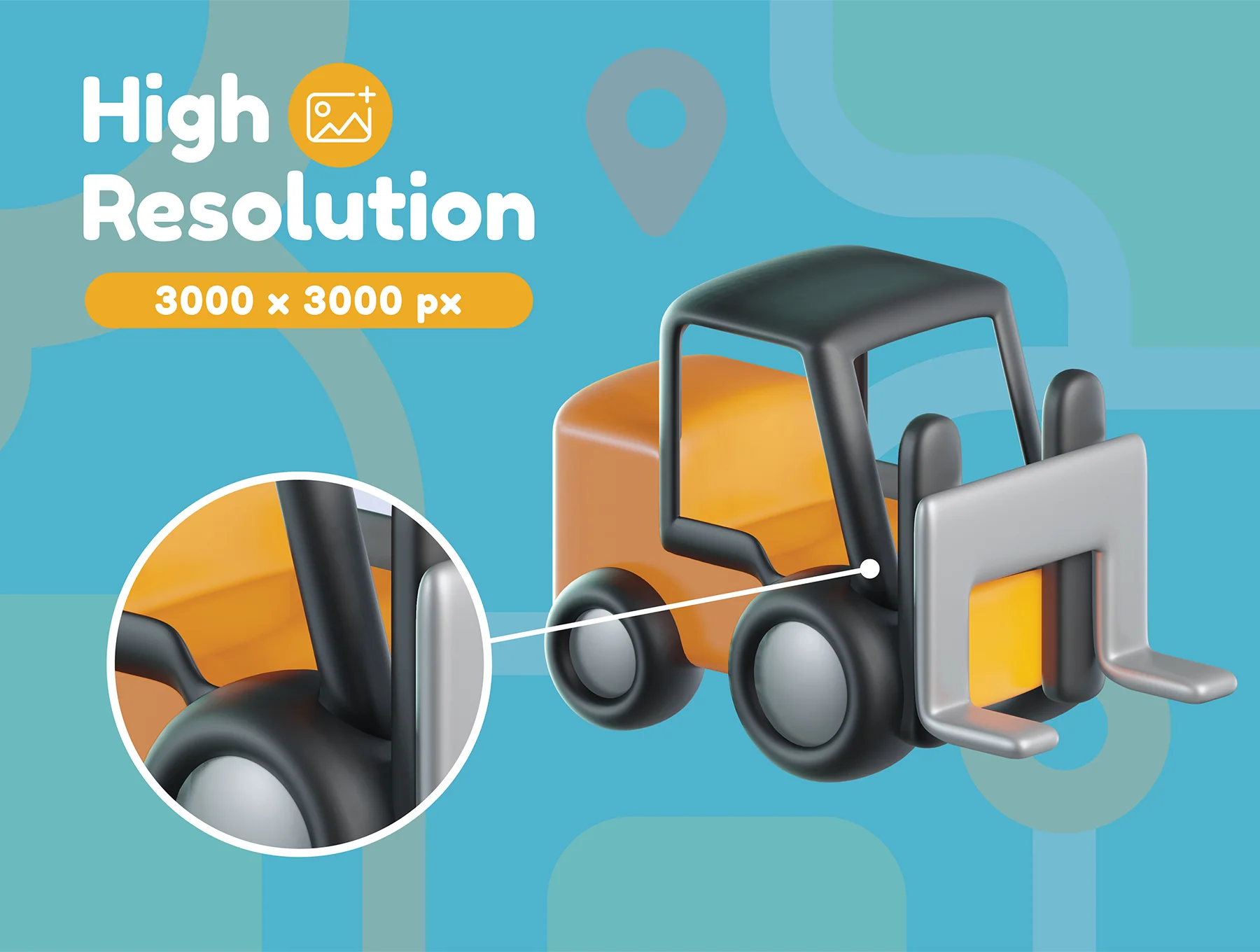 Delivery 3D Icon 2