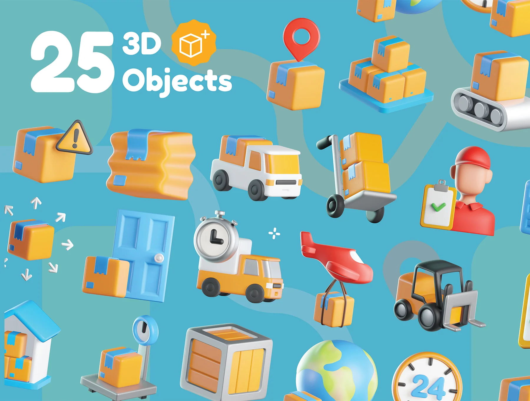 Delivery 3D Icon 5