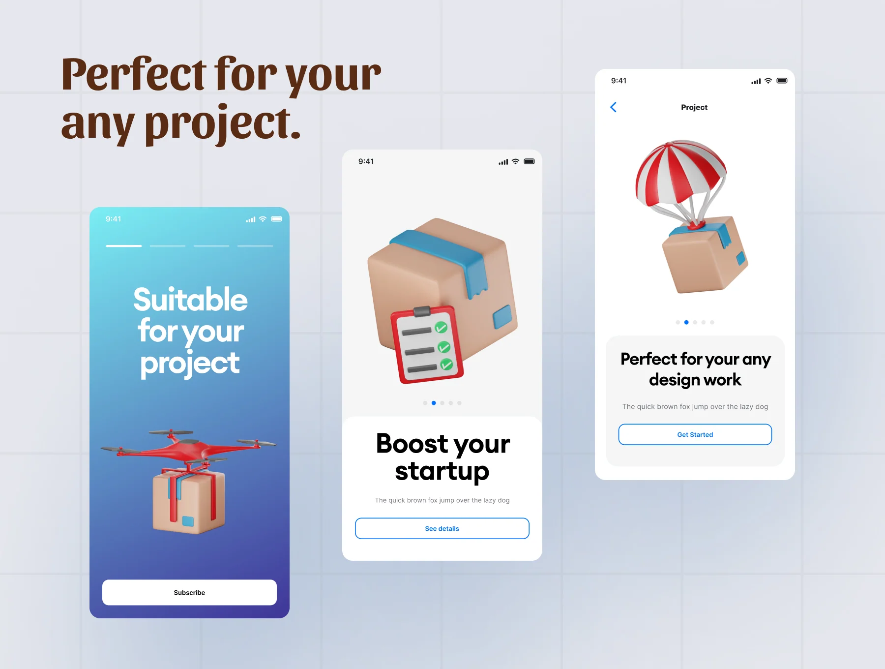 Delivery Package 3D Icon 6