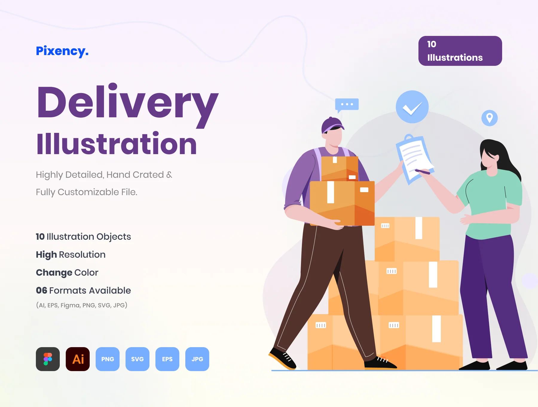 Delivery Service Illustration