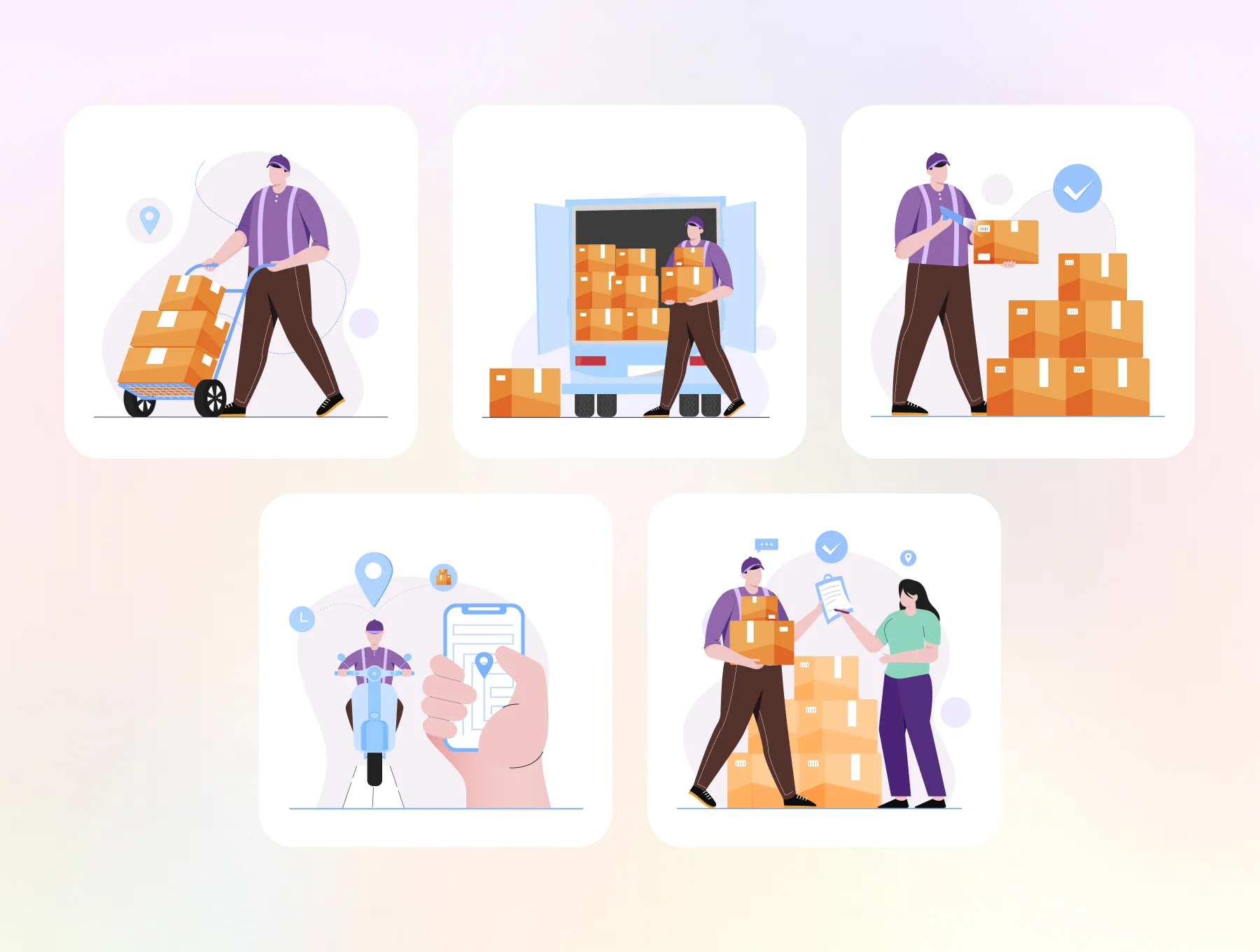 Delivery Service Illustration 5