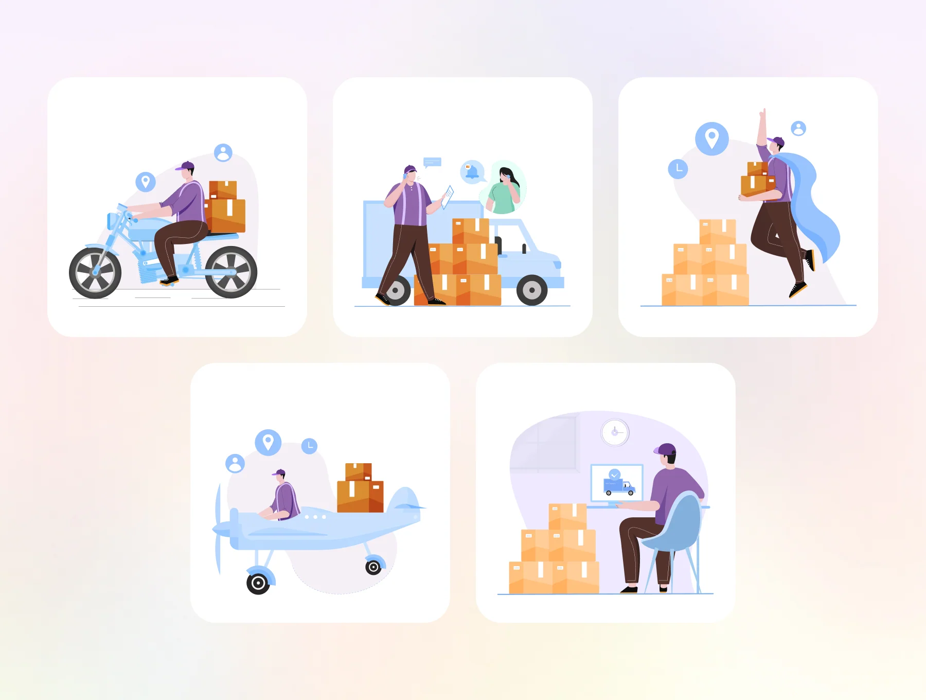 Delivery Service Illustration 6