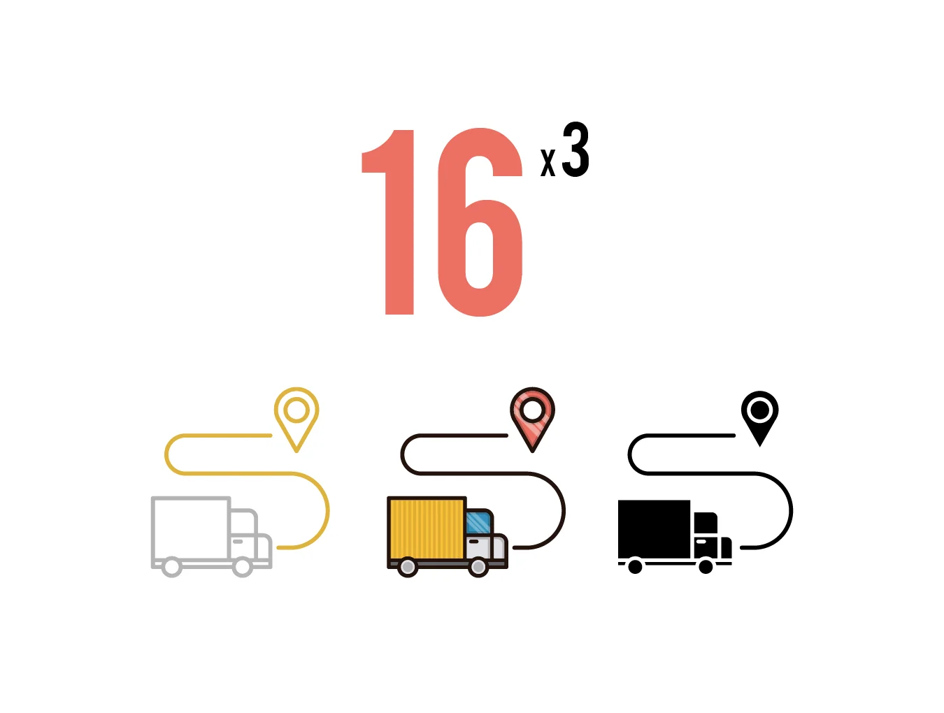16 Delivery Icons 2