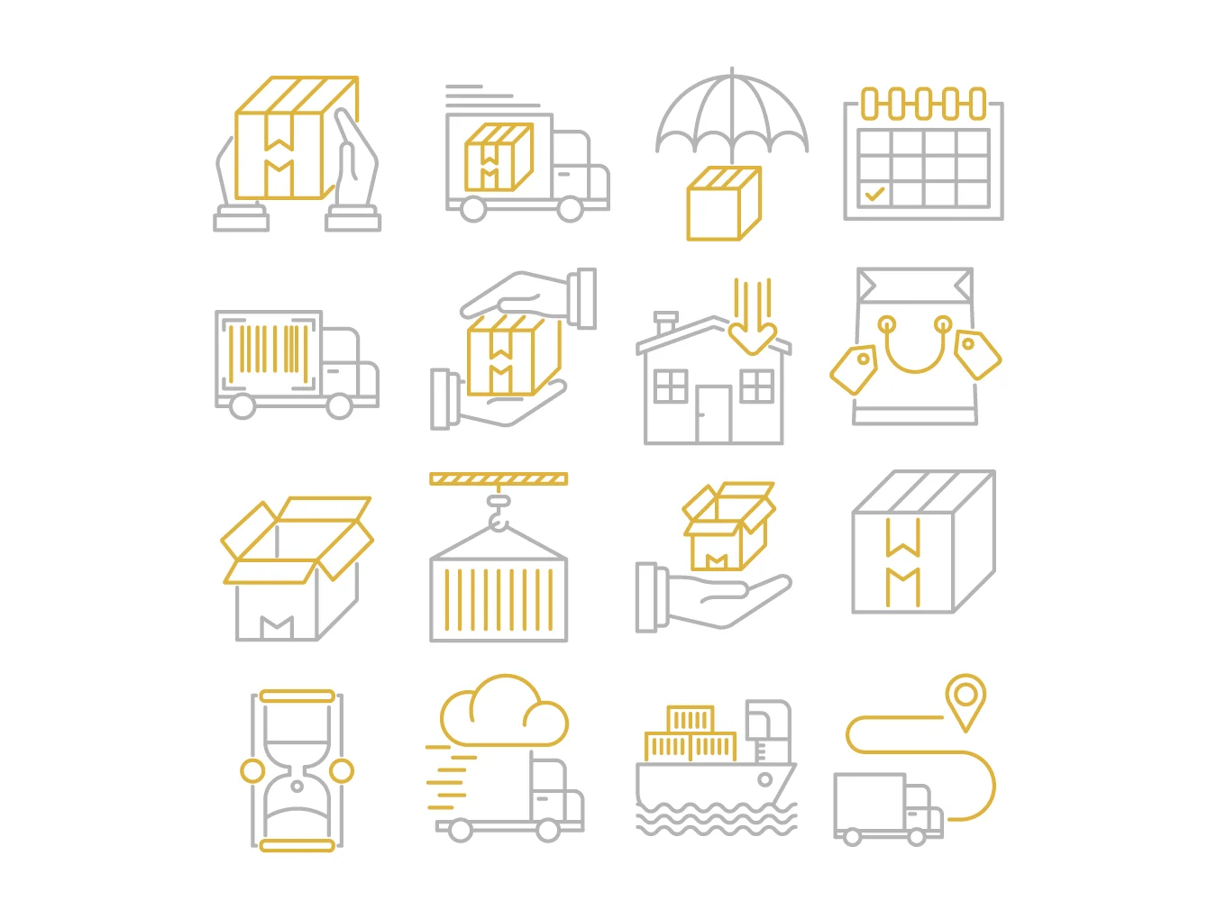 16 Delivery Icons 3