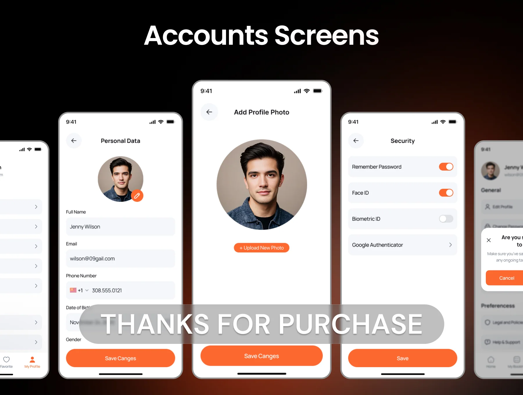 Delivo Food Delivery Mobile App UI Kit 8