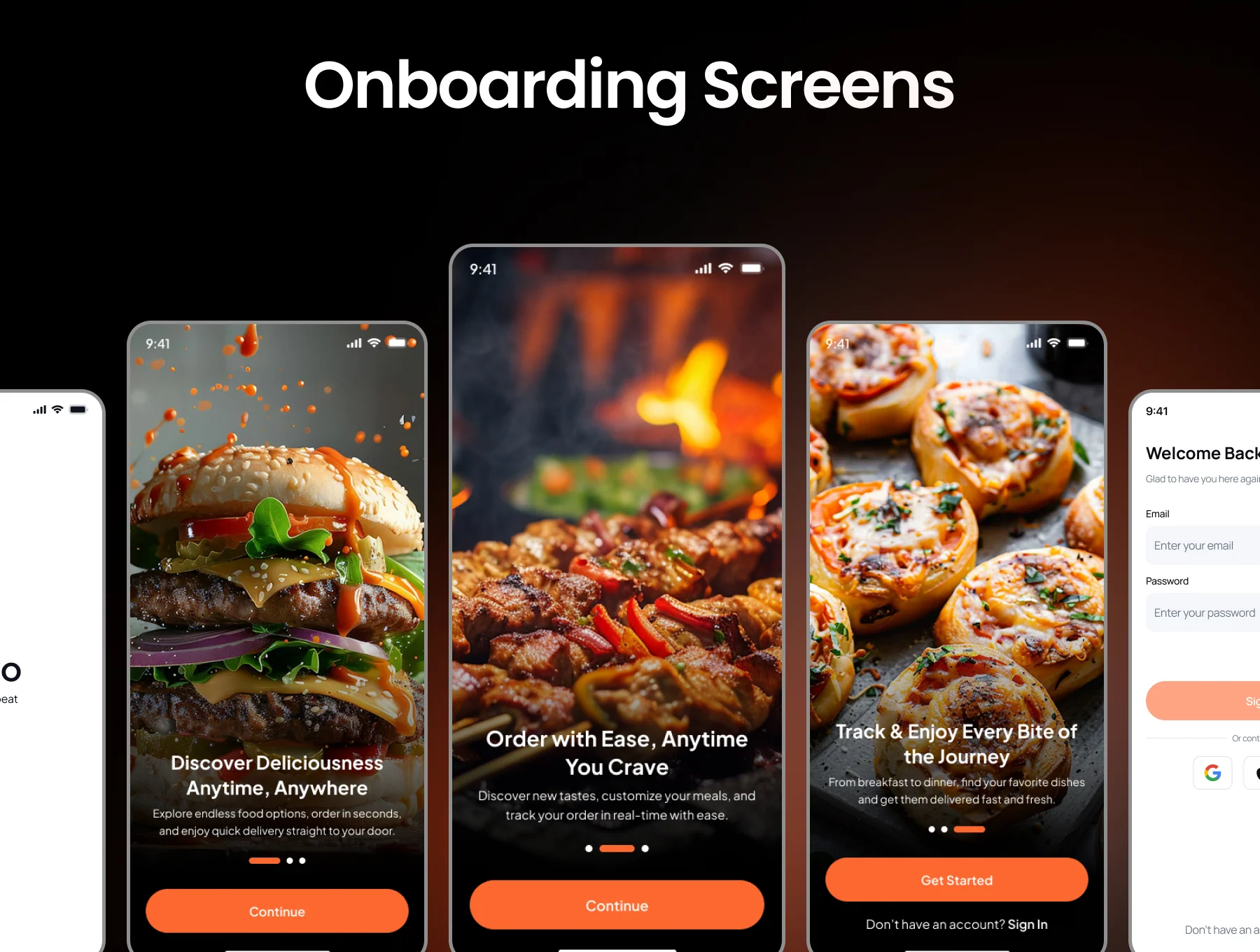 Delivo - Food Delivery PWA Mobile Html Template 3
