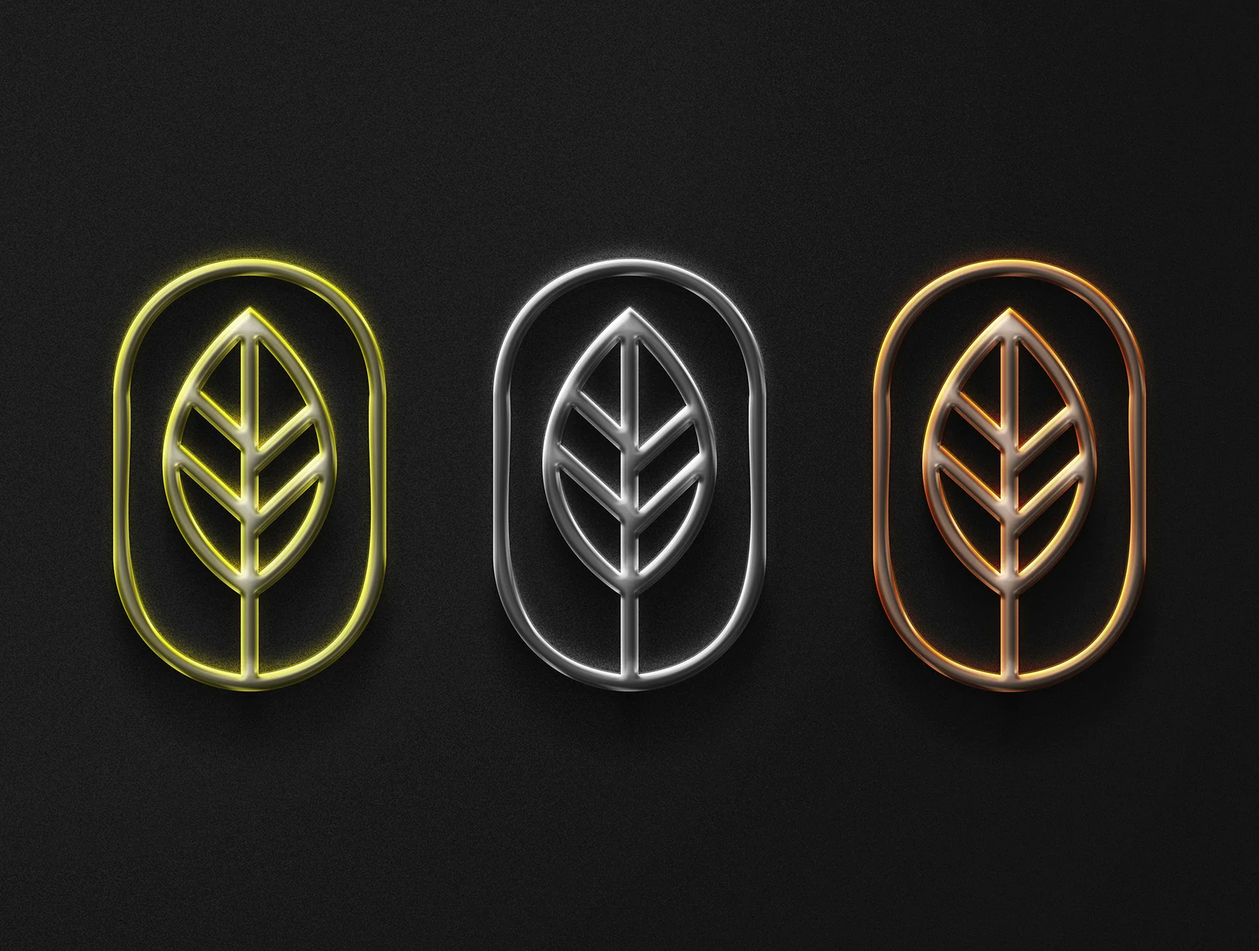 Deluxe Realistic Chrome Mockups 5