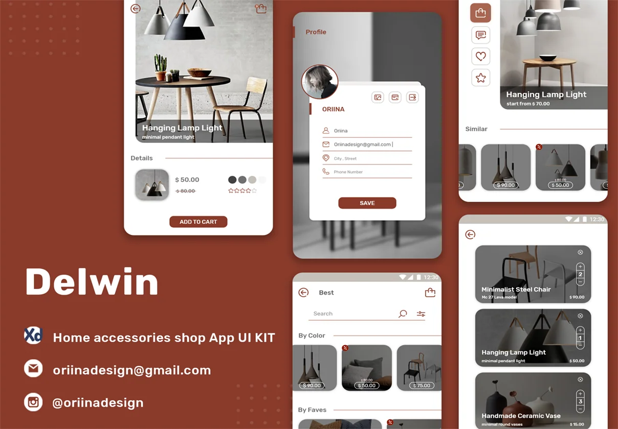 Delwin Ui kit