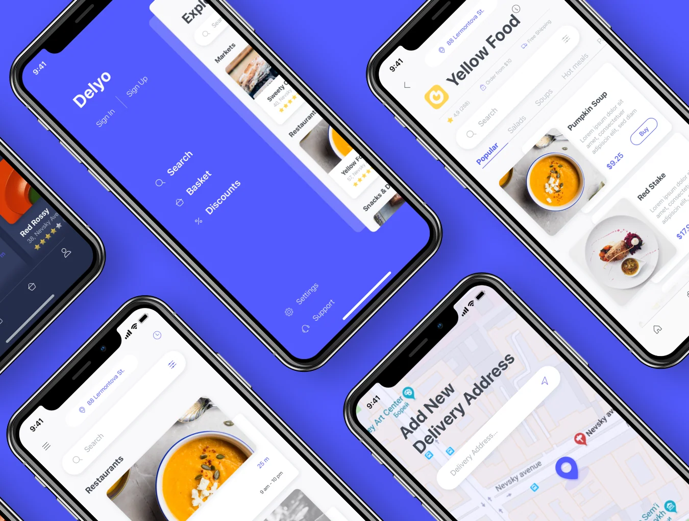 Delyo iOS UI Kit 2