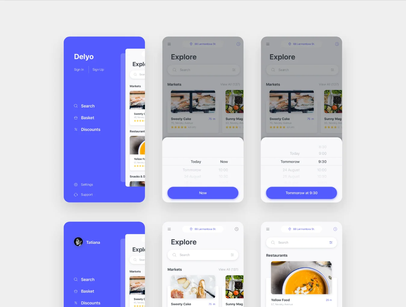 Delyo iOS UI Kit 5