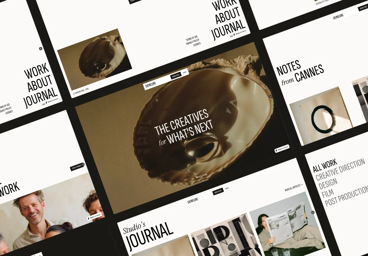 Demeure Framer Template