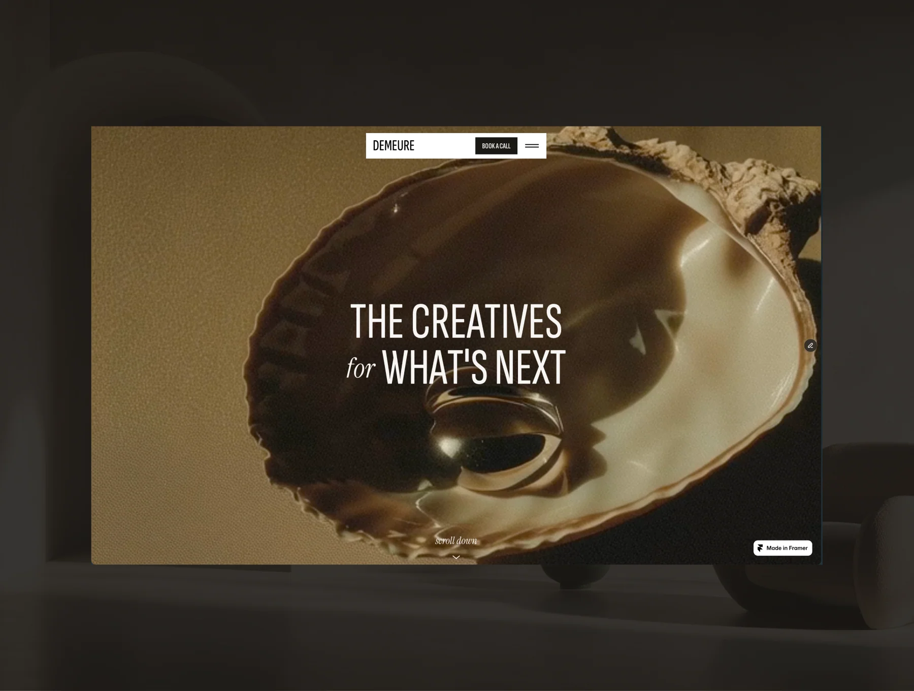 Demeure Framer Template 4