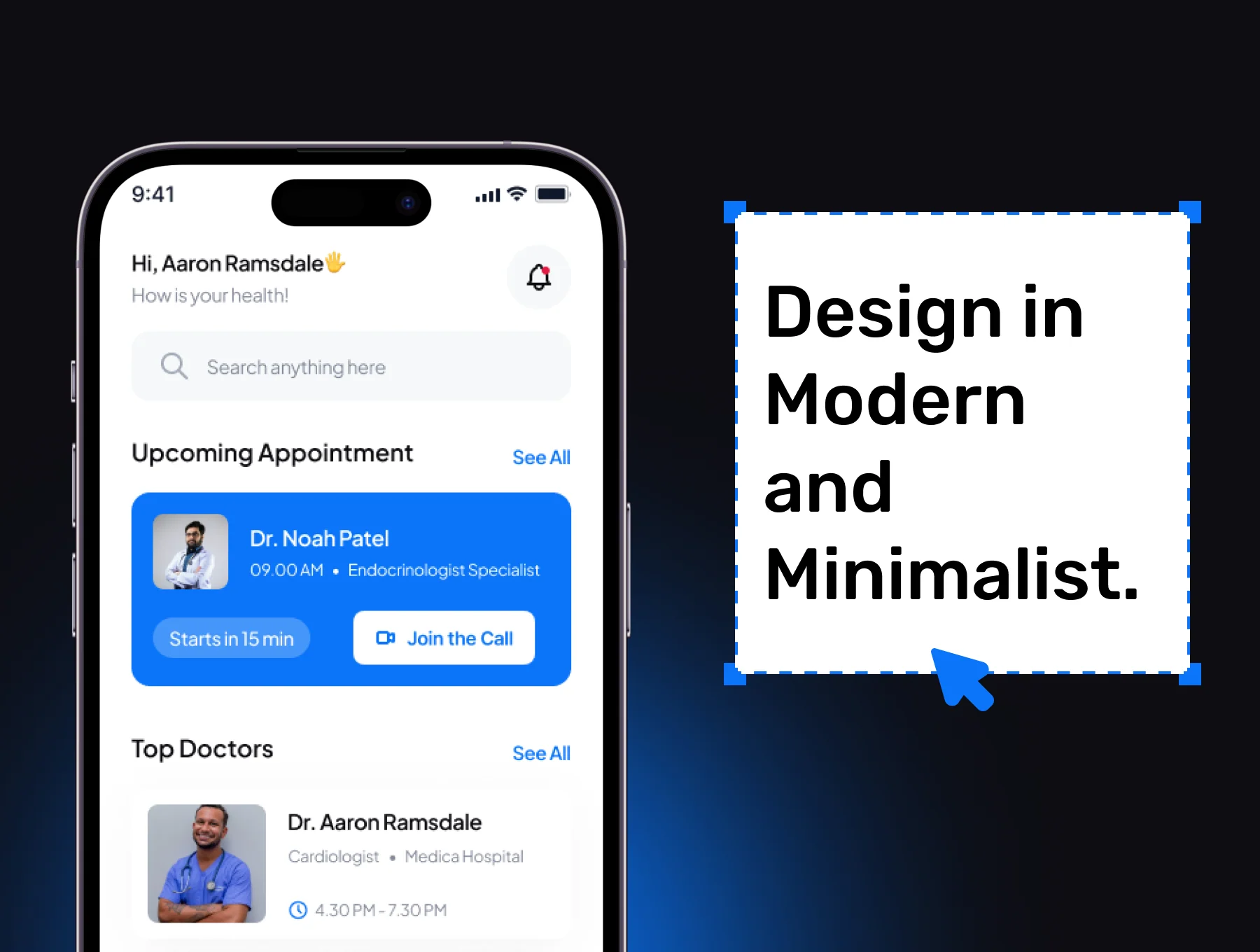 CLINICARE - Medical Health Premium App UI Kit 5