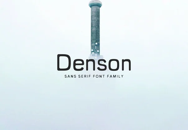 Denson Sans Font Family
