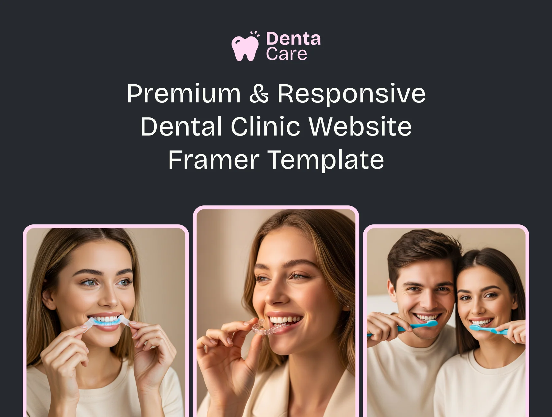 DentaCare - Dental Clinic Framer Website 4