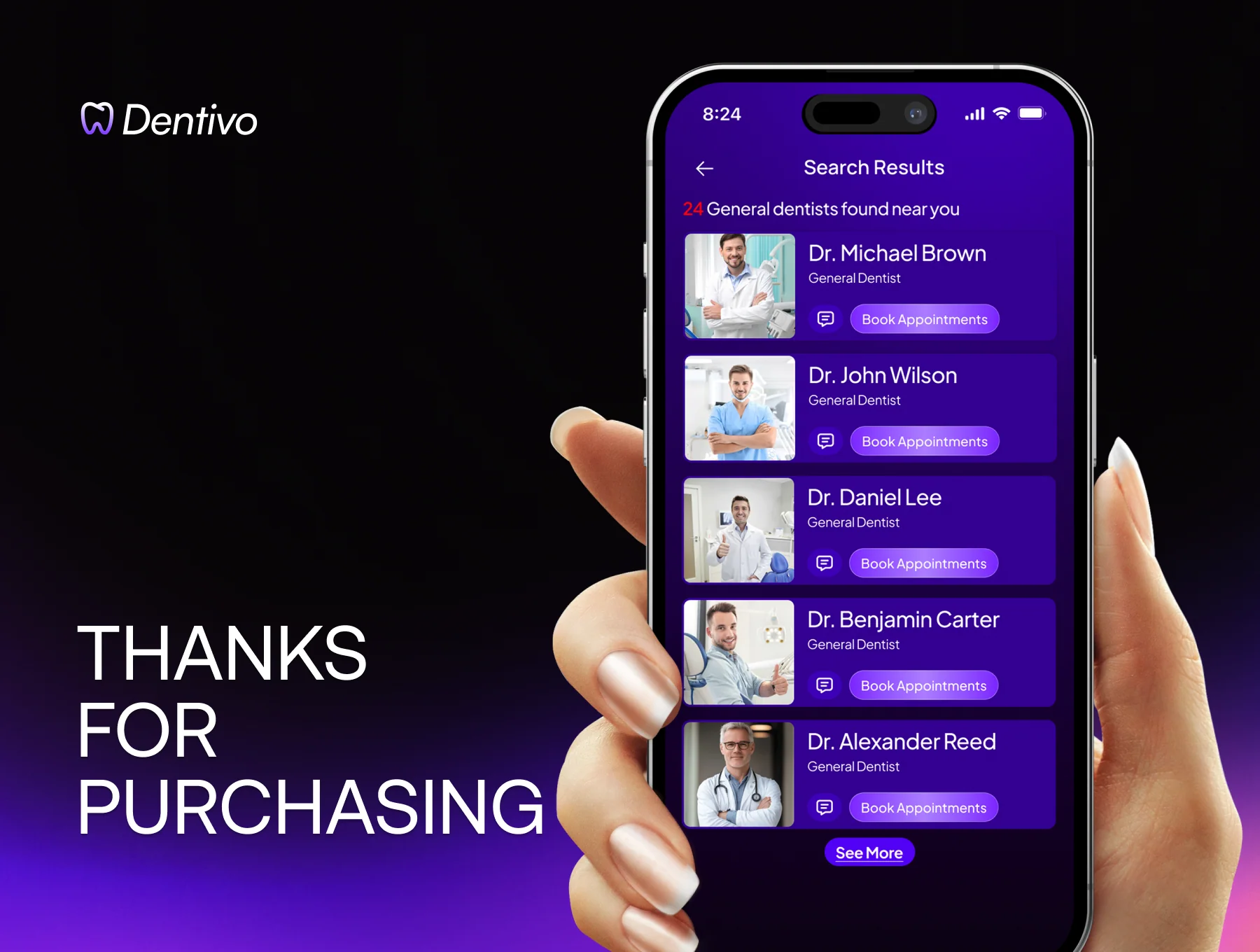 Dental Doctor Appointment Mobile App UI Kit 6