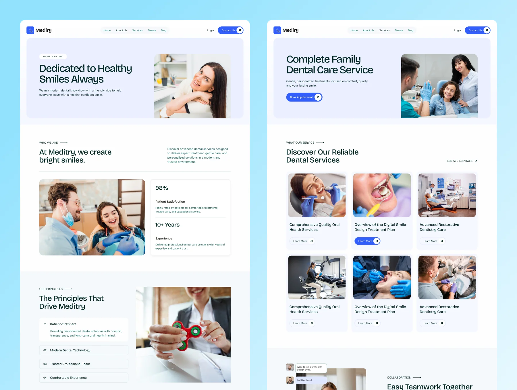 Dentara - Framer Template For Dentists 4