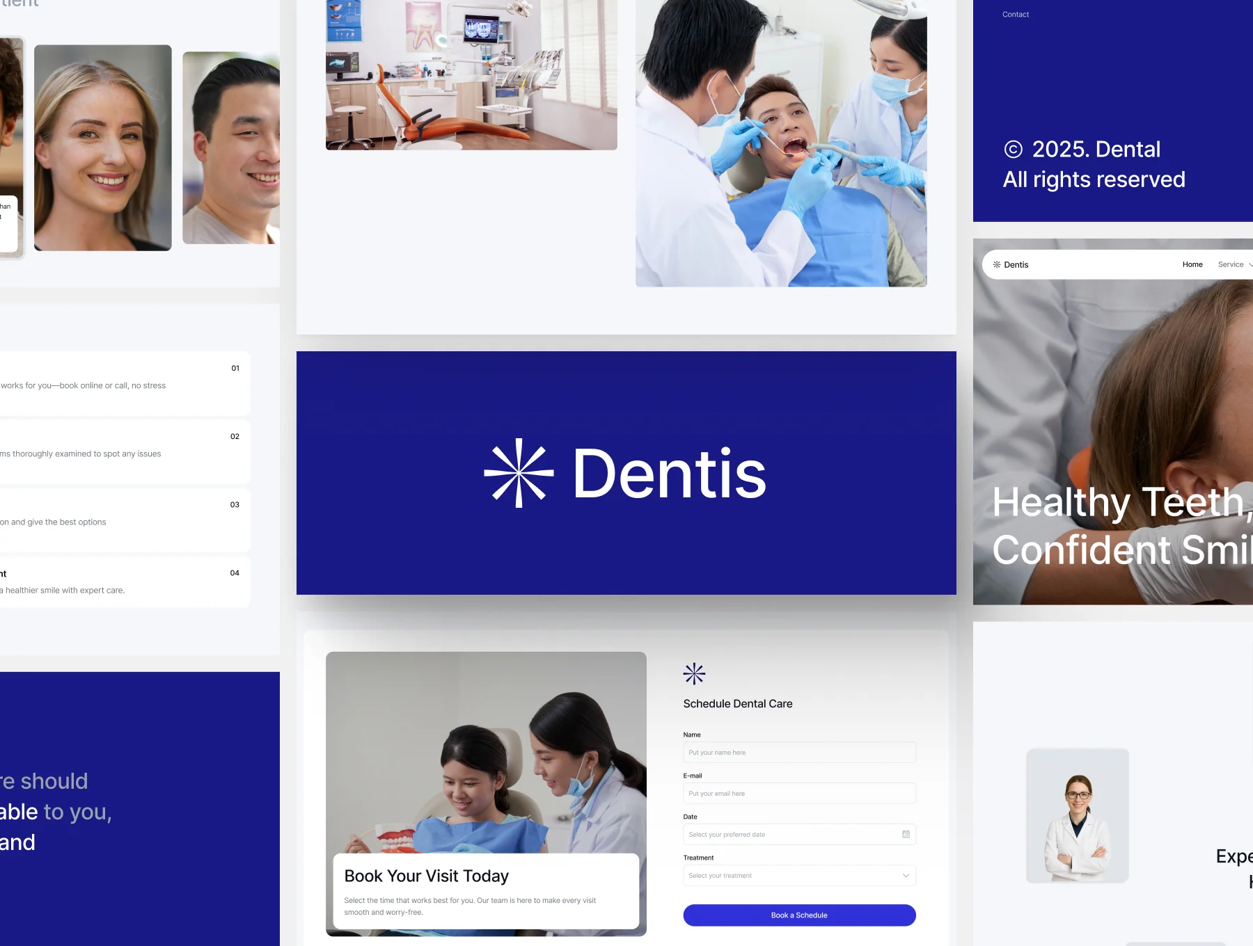 Dentis - Dental Clinic Website UI Kit 6