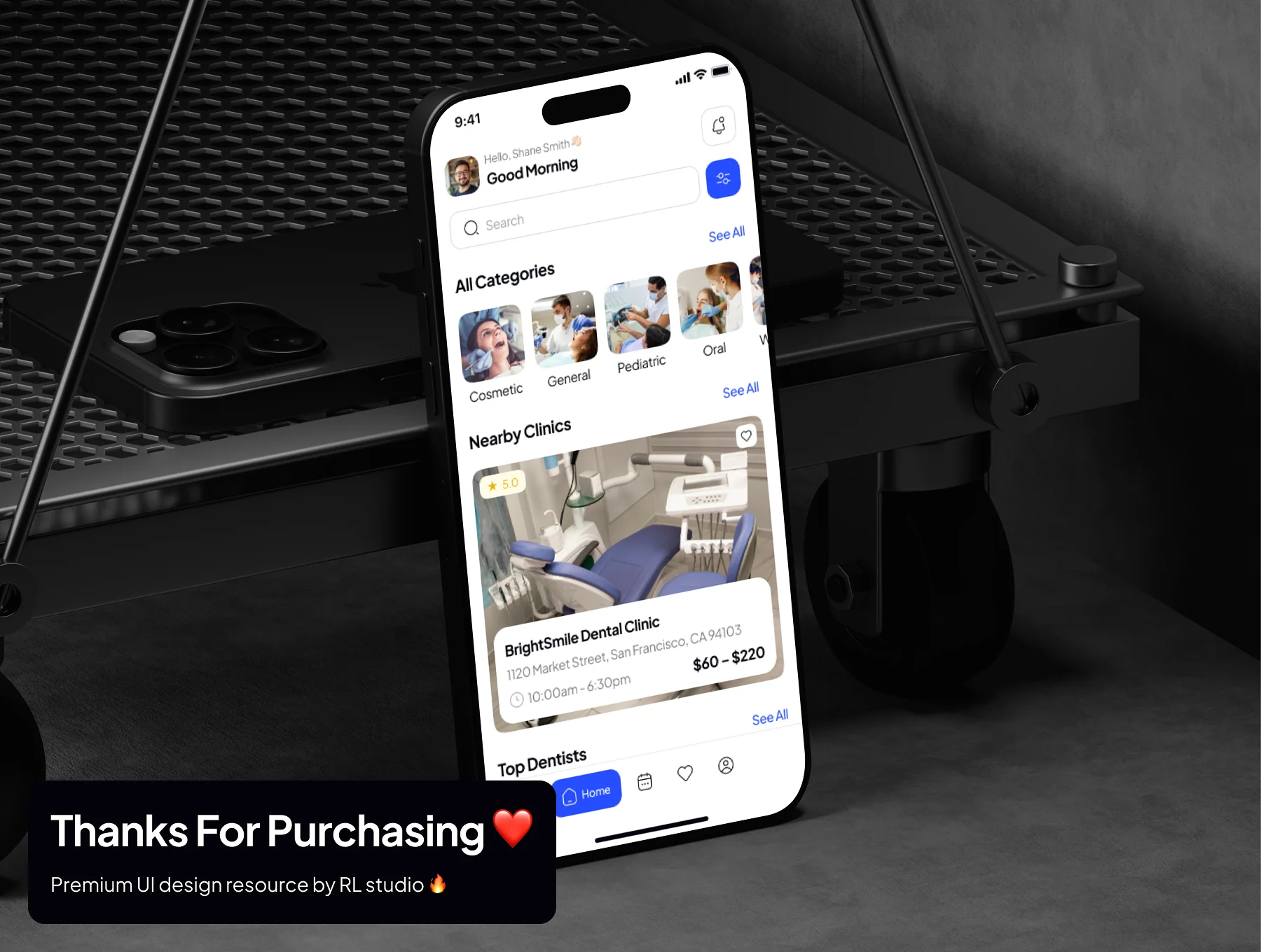 Dentora - Dental Care App UI Kit 10