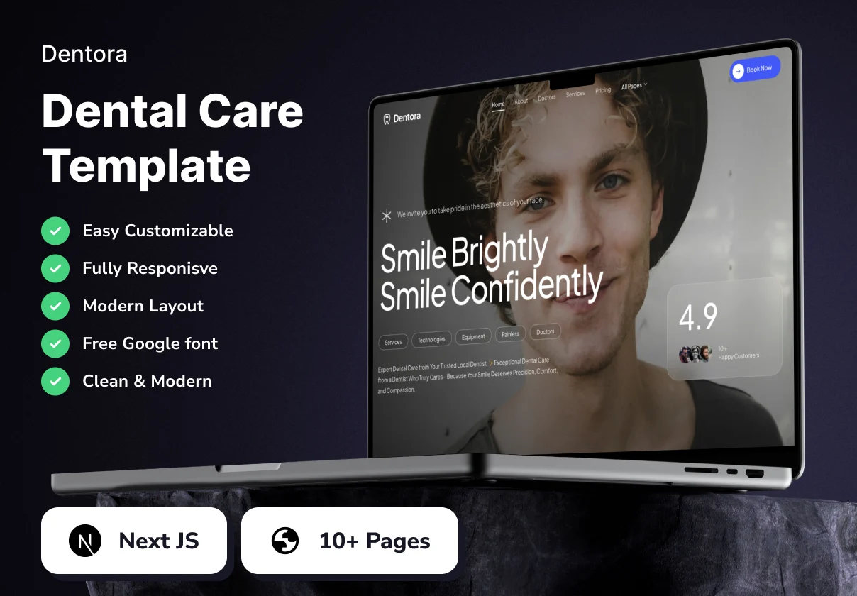 Dentora - Dental Care Template