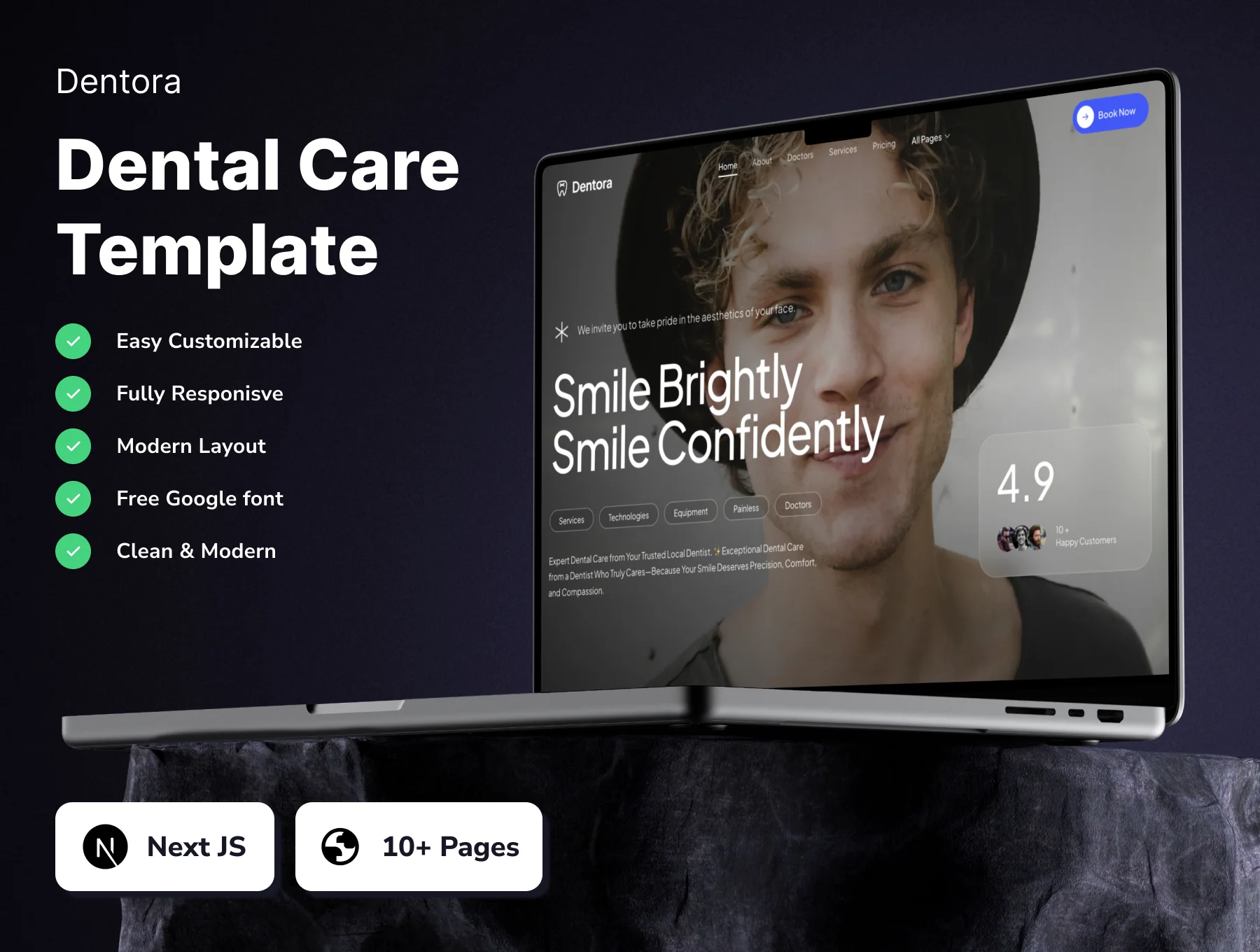 Dentora - Dental Care Template