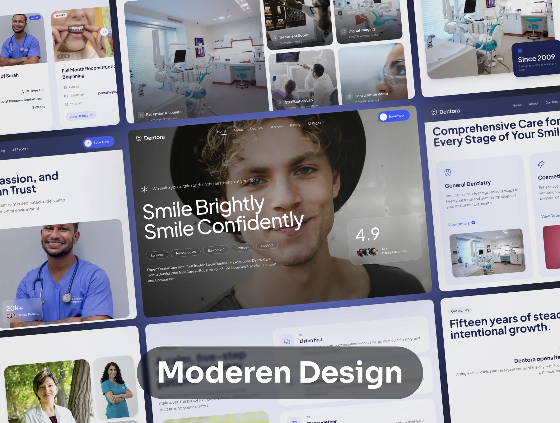 Dentora - Dental Care Template 4