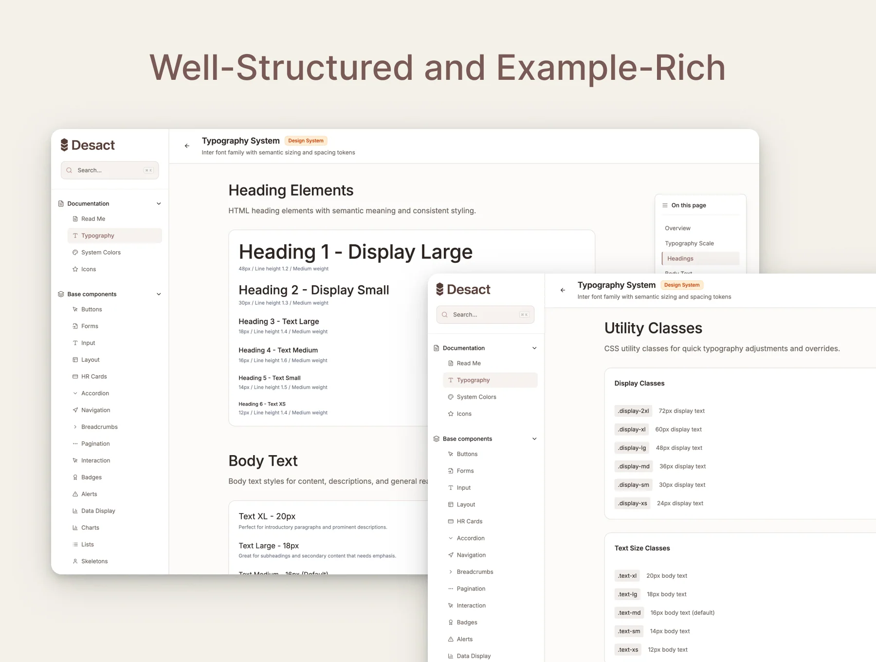 Desact HR Design System 2