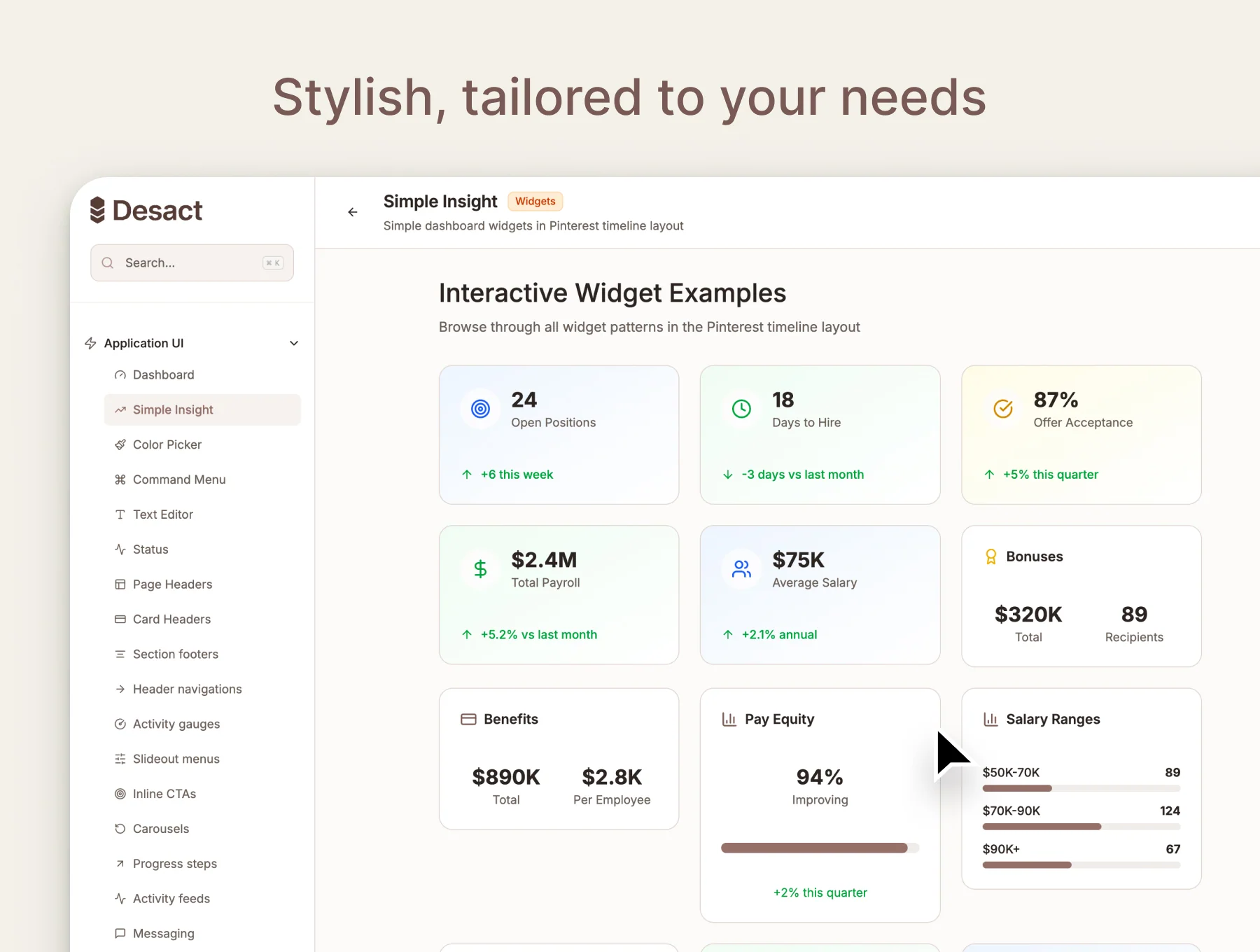 Desact HR Design System 4