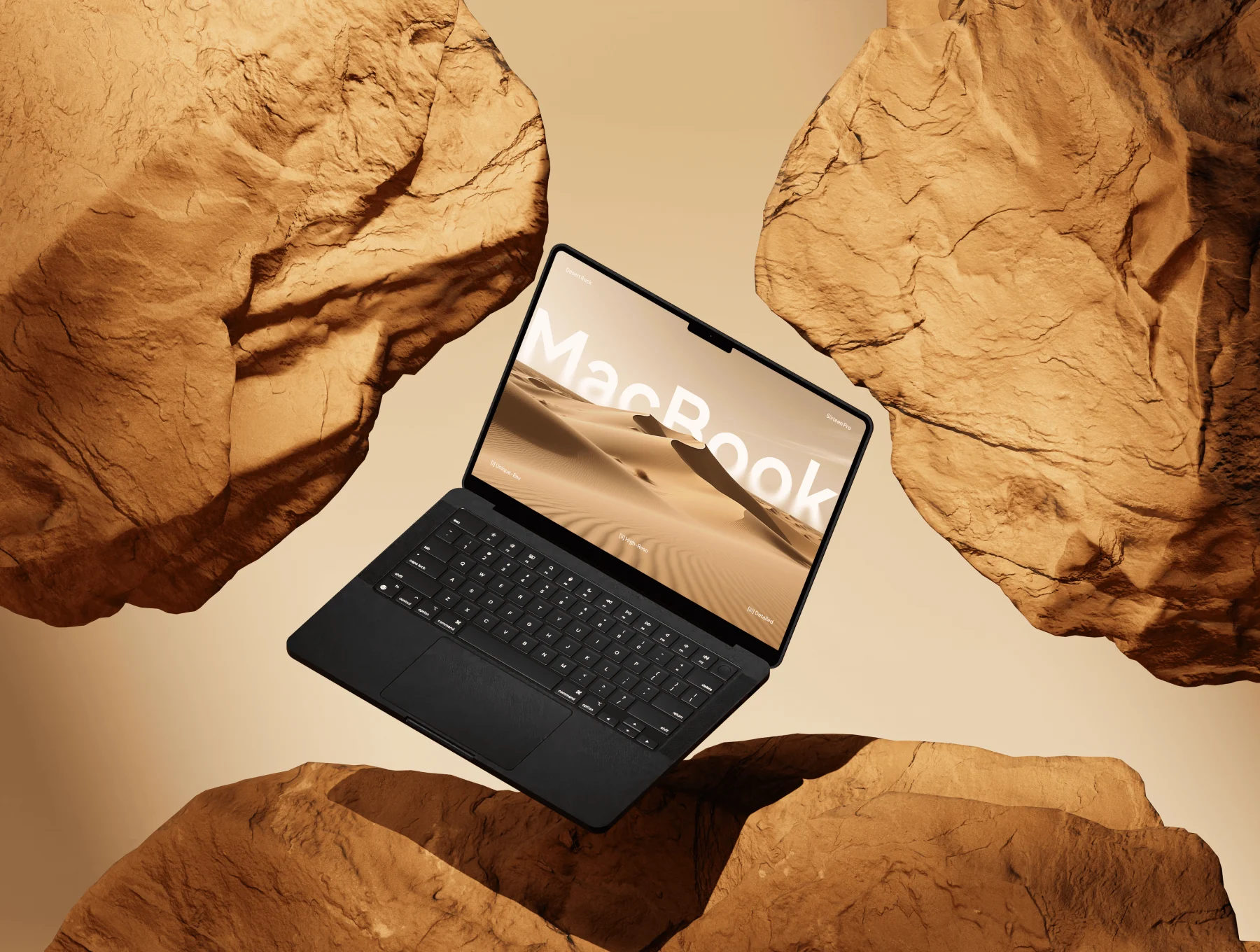 Desert Rock Device Mockup 2