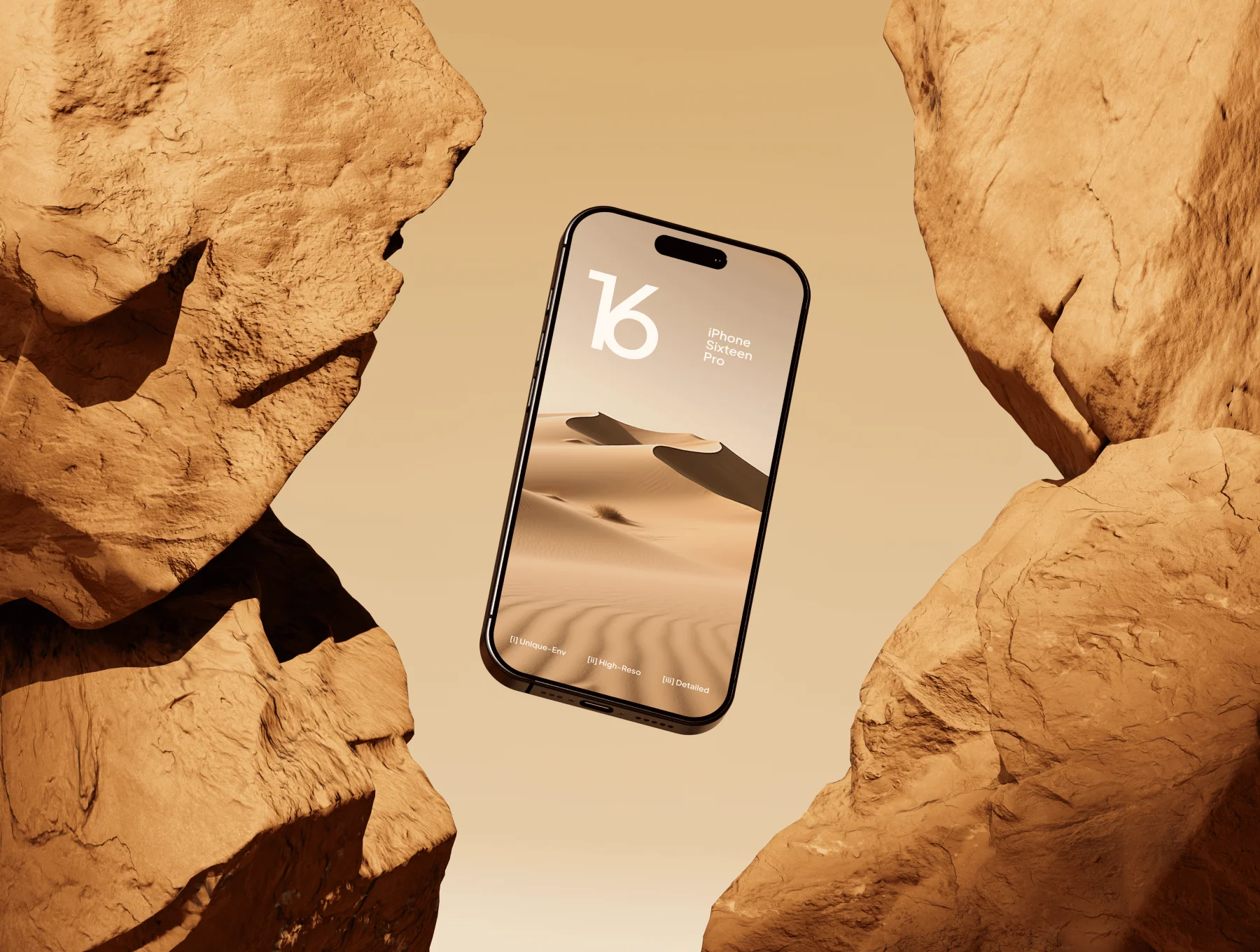 Desert Rock Device Mockup 4