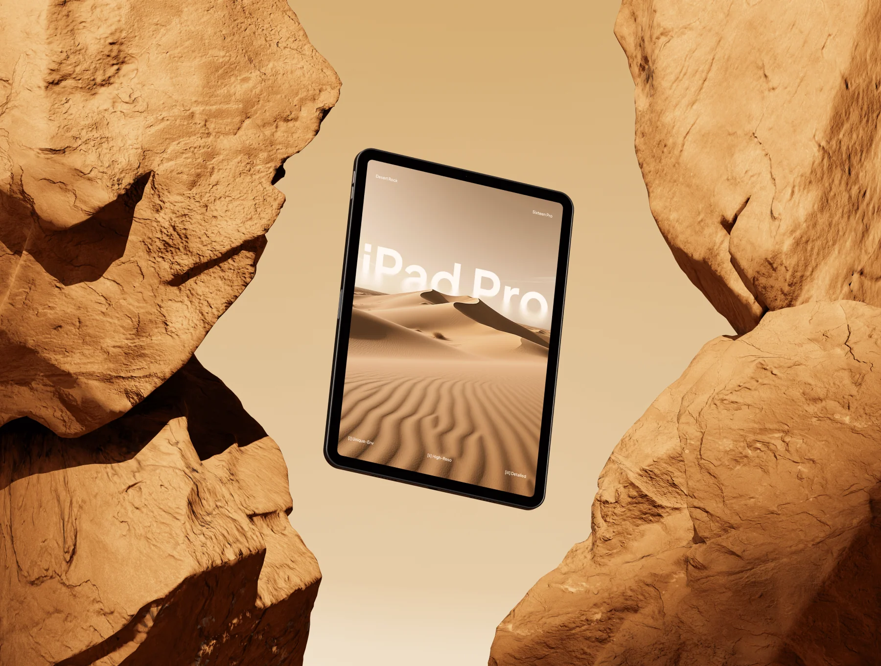 Desert Rock Device Mockup 6