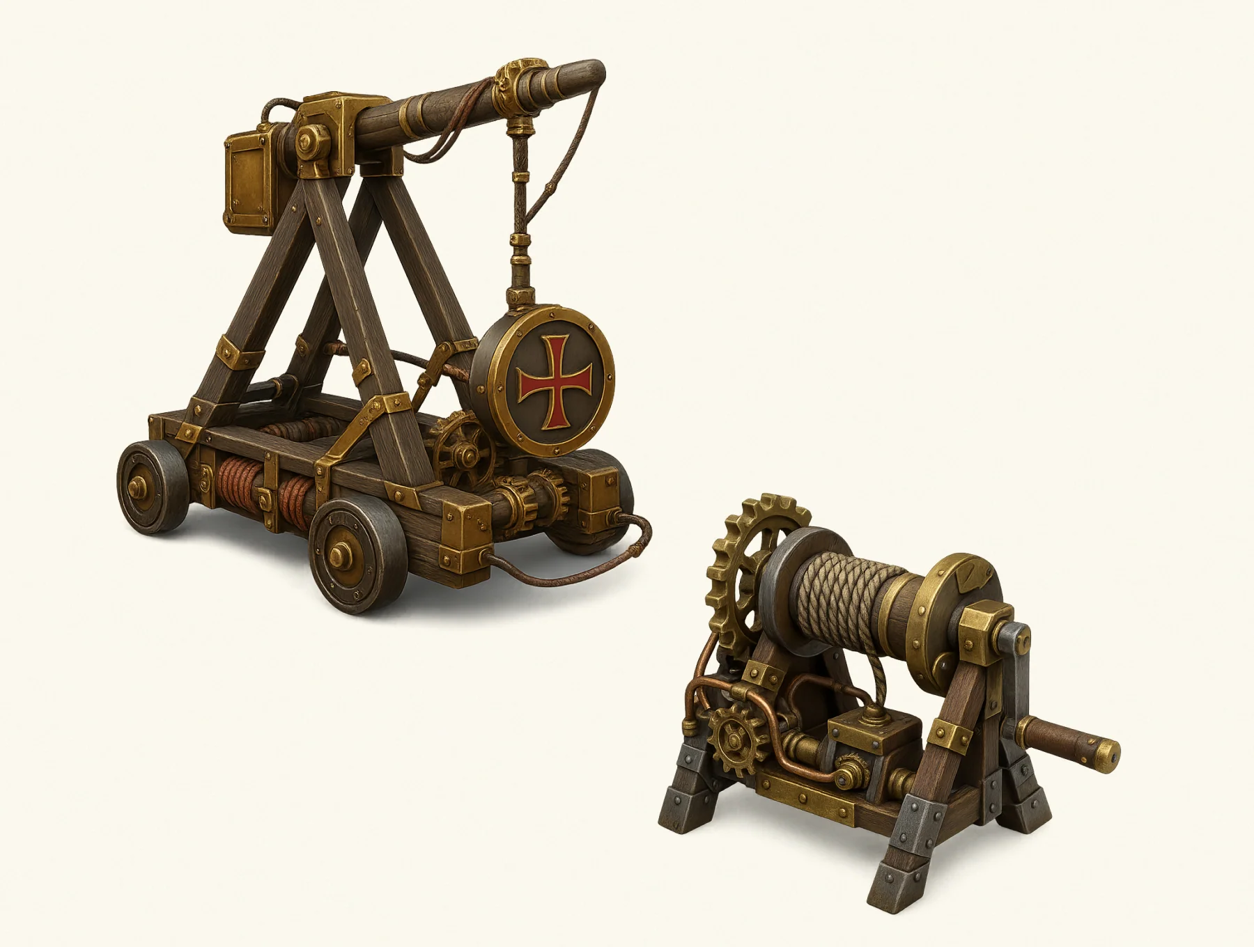 Desertforge Icons – Crusade Steampunk 3D Pack 4