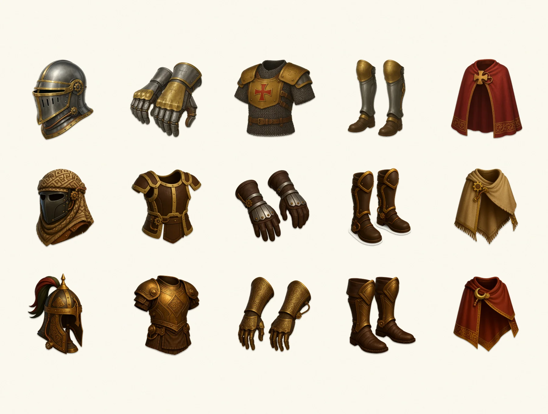 Desertforge Icons – Crusade Steampunk 3D Pack 6