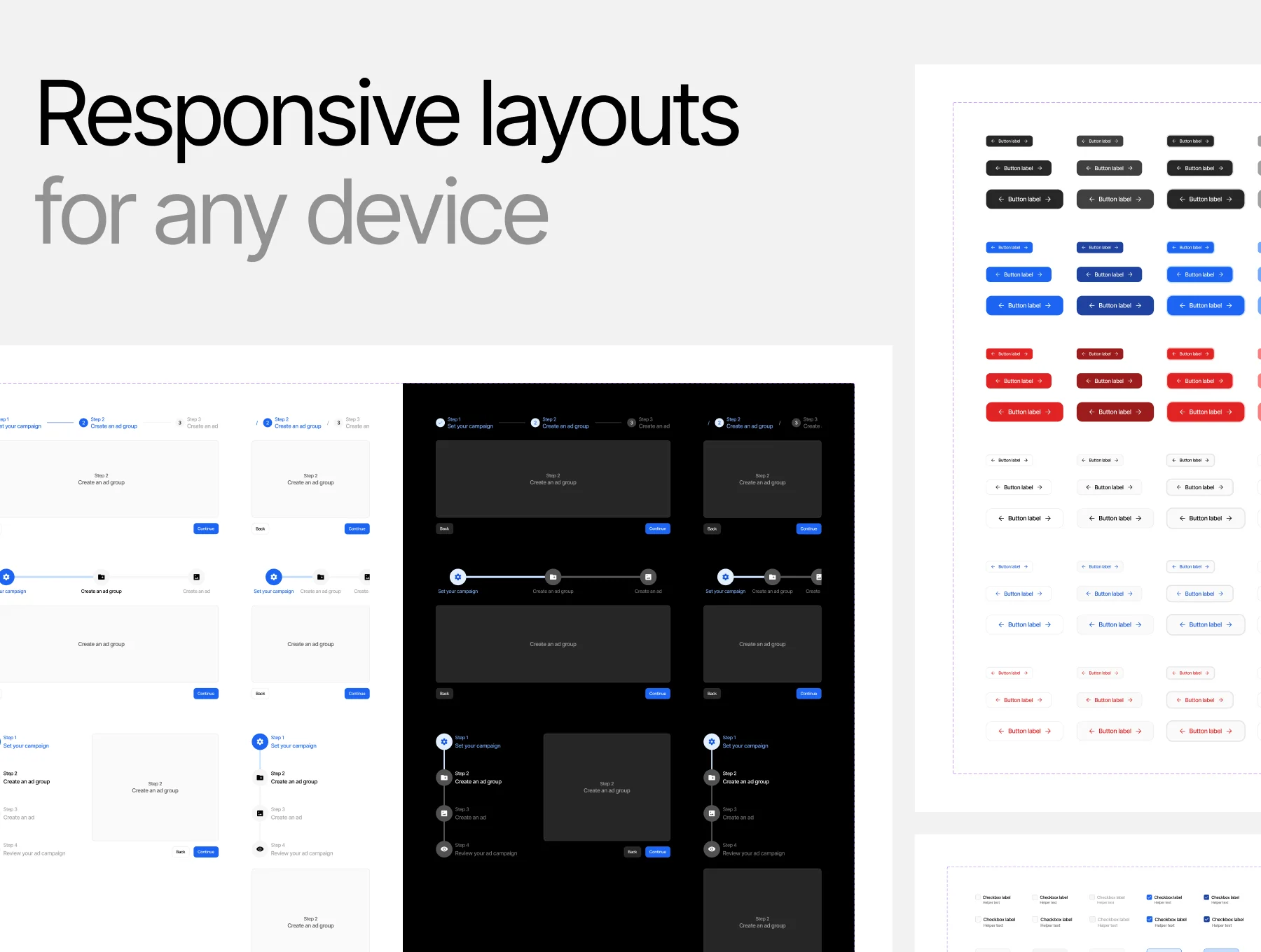 Design System Pro Atomic 1.0 - Dark Mode Included 5
