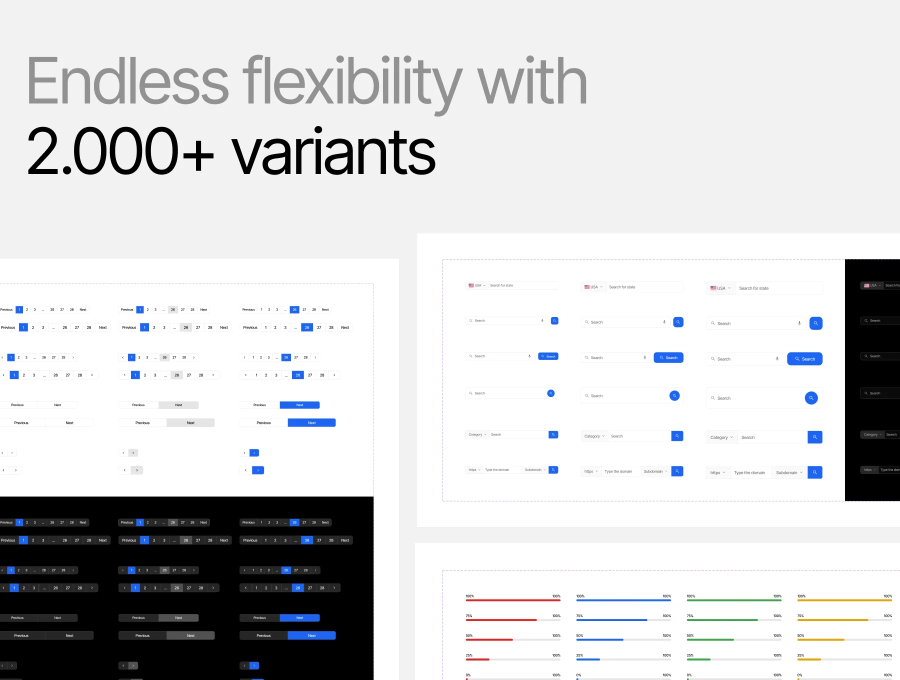 Design System Pro Atomic 1.0 - Dark Mode Included 7