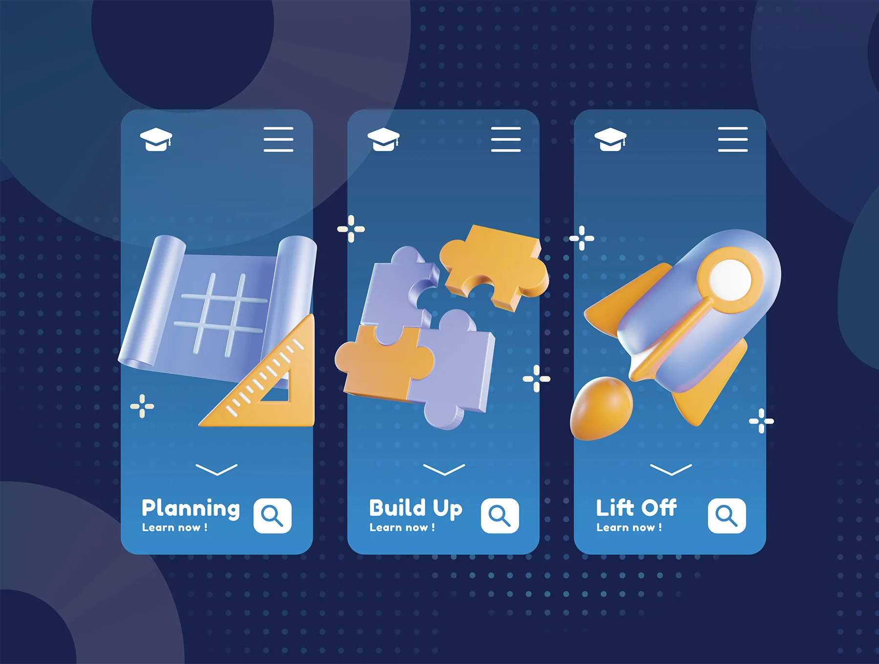 Design Thinking 3D Icons 4