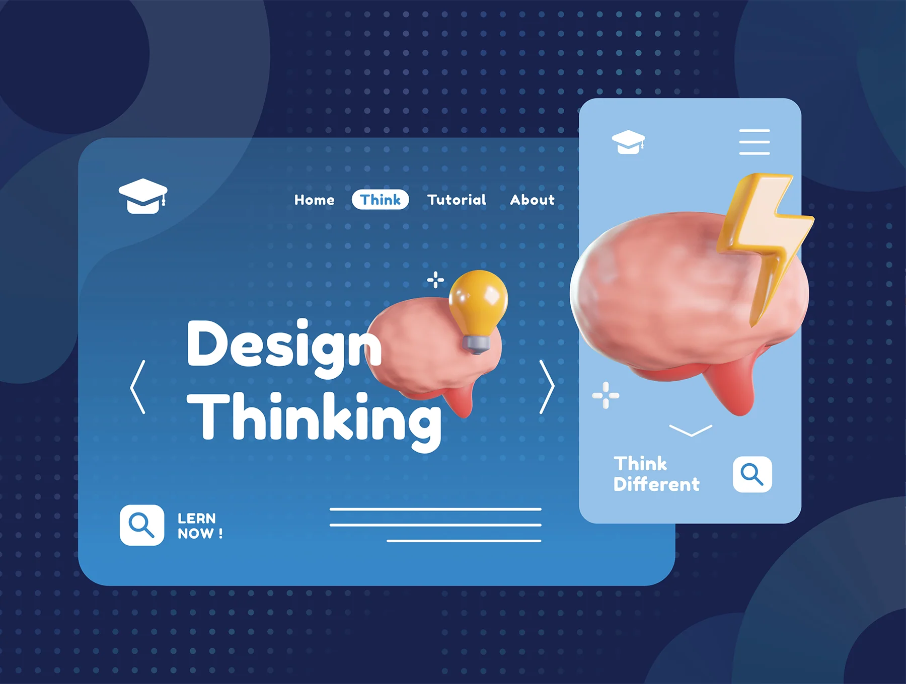 Design Thinking 3D Icons 5