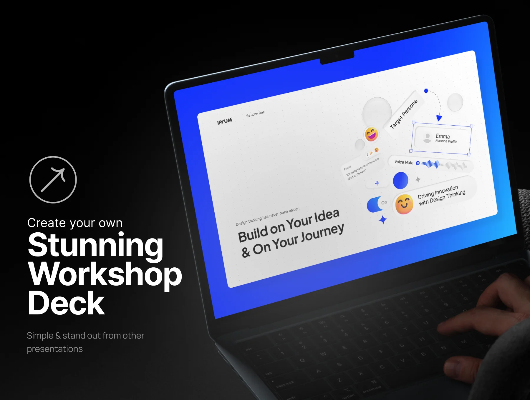 Design Thinking Workshop Kit Pitch Deck - Ipsum 6