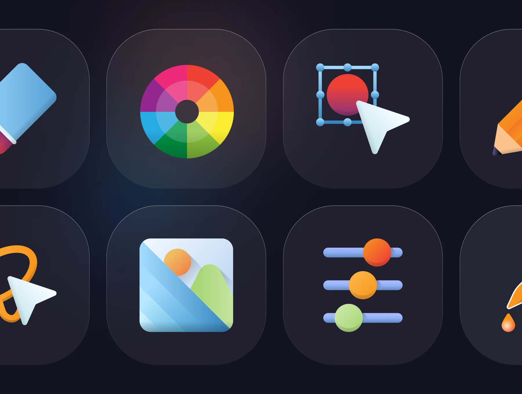 2D Icon Design Tools Apps 5