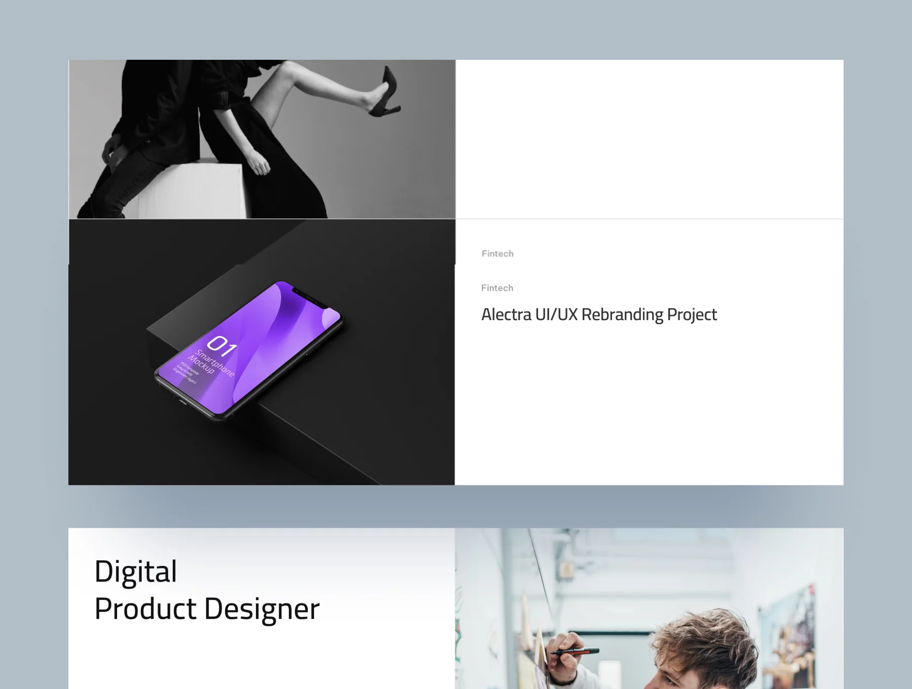 DesignPilot - Clean Portfolio Framer Template 2