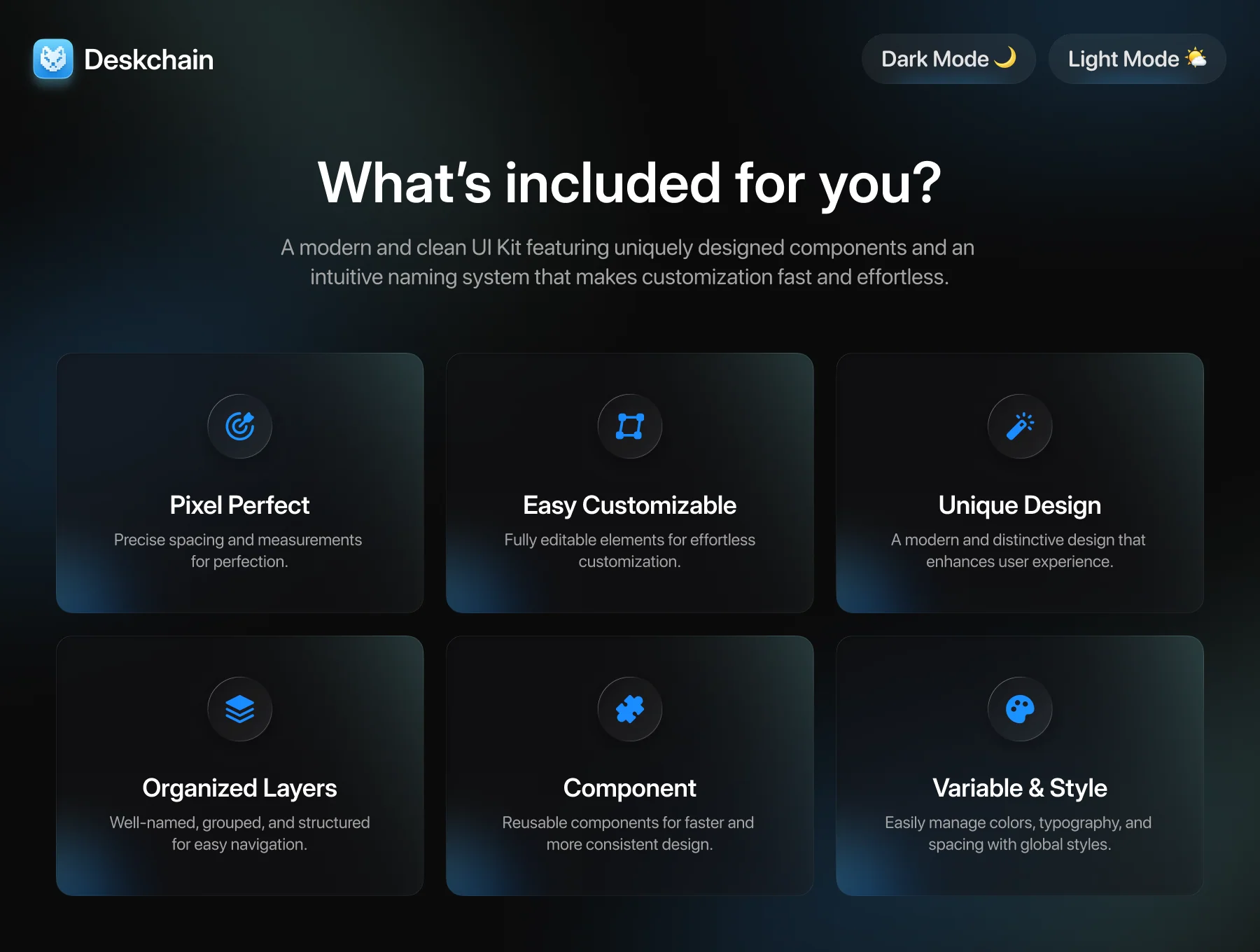 Deskchain – Crypto Mobile App UI KIT 2