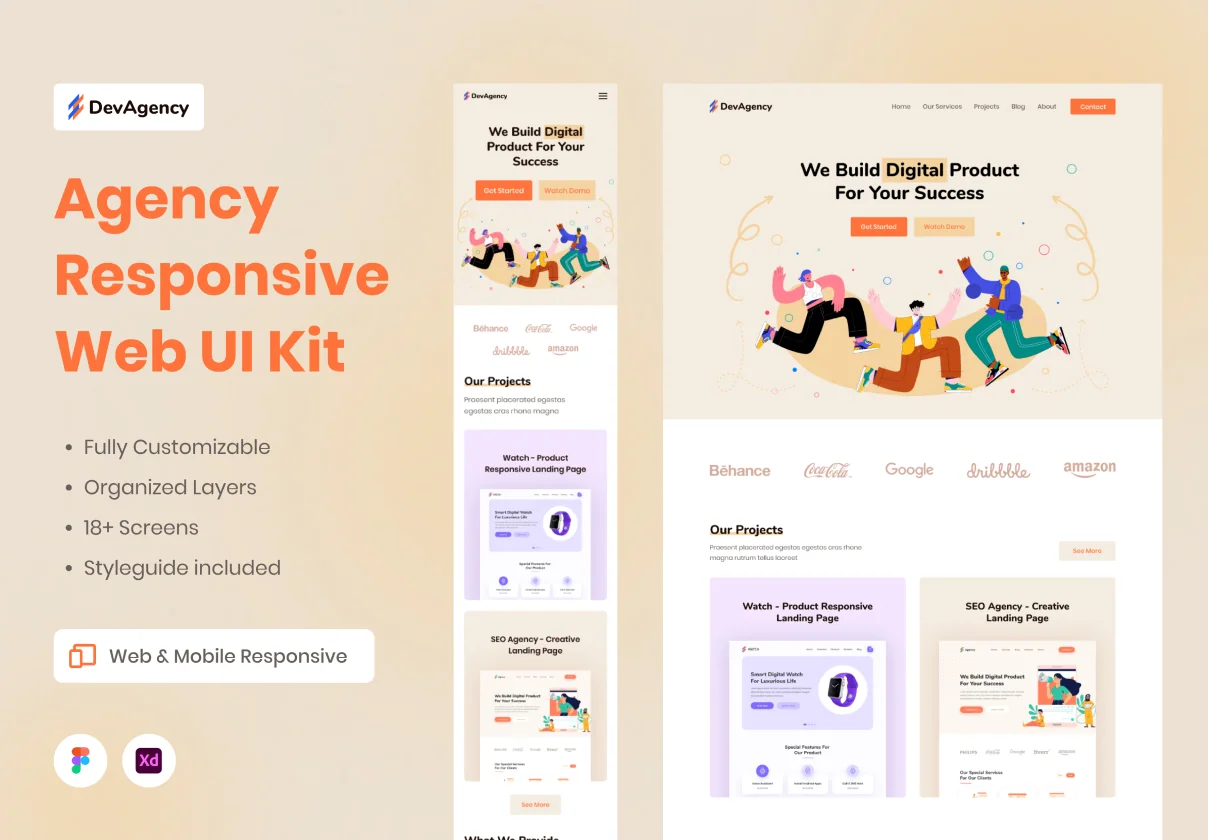 DevAgency - Web Ui Kits