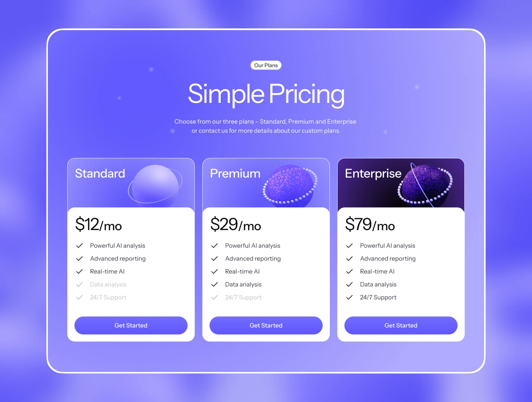 DEVATA – AI SAAS Framer Template 3