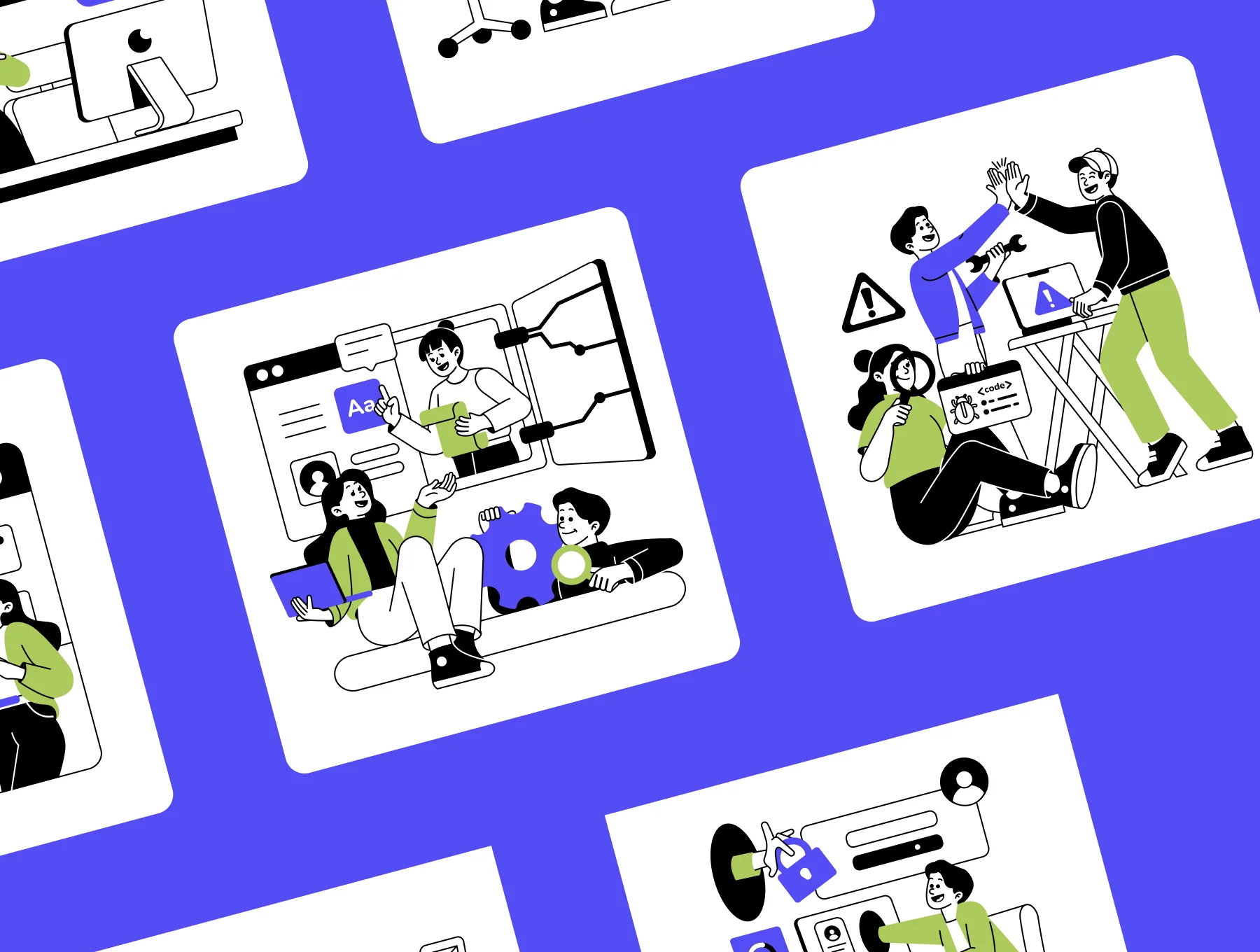 Developer Club Illustration Pack 4