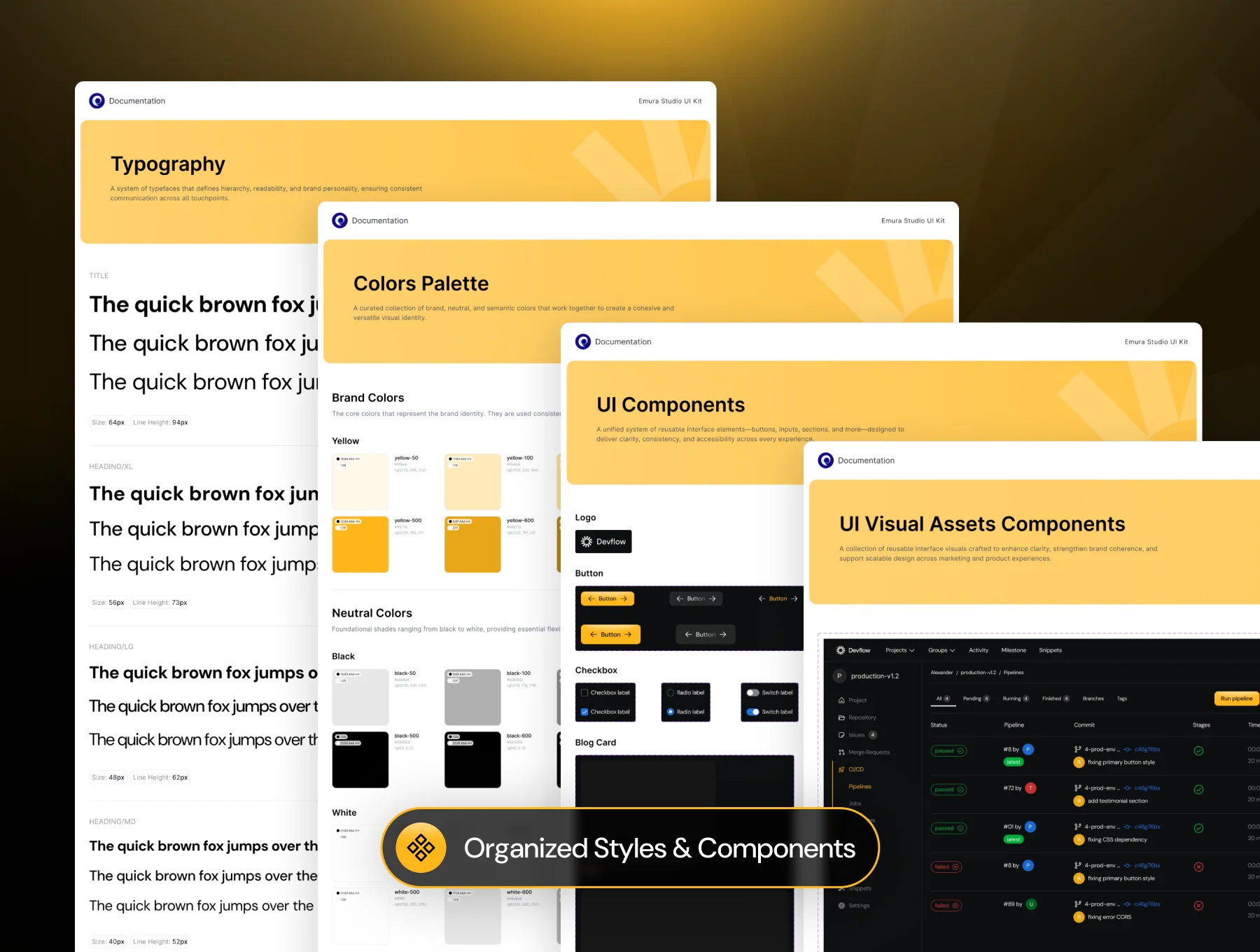 Devflow - SaaS Website UI Kit 4