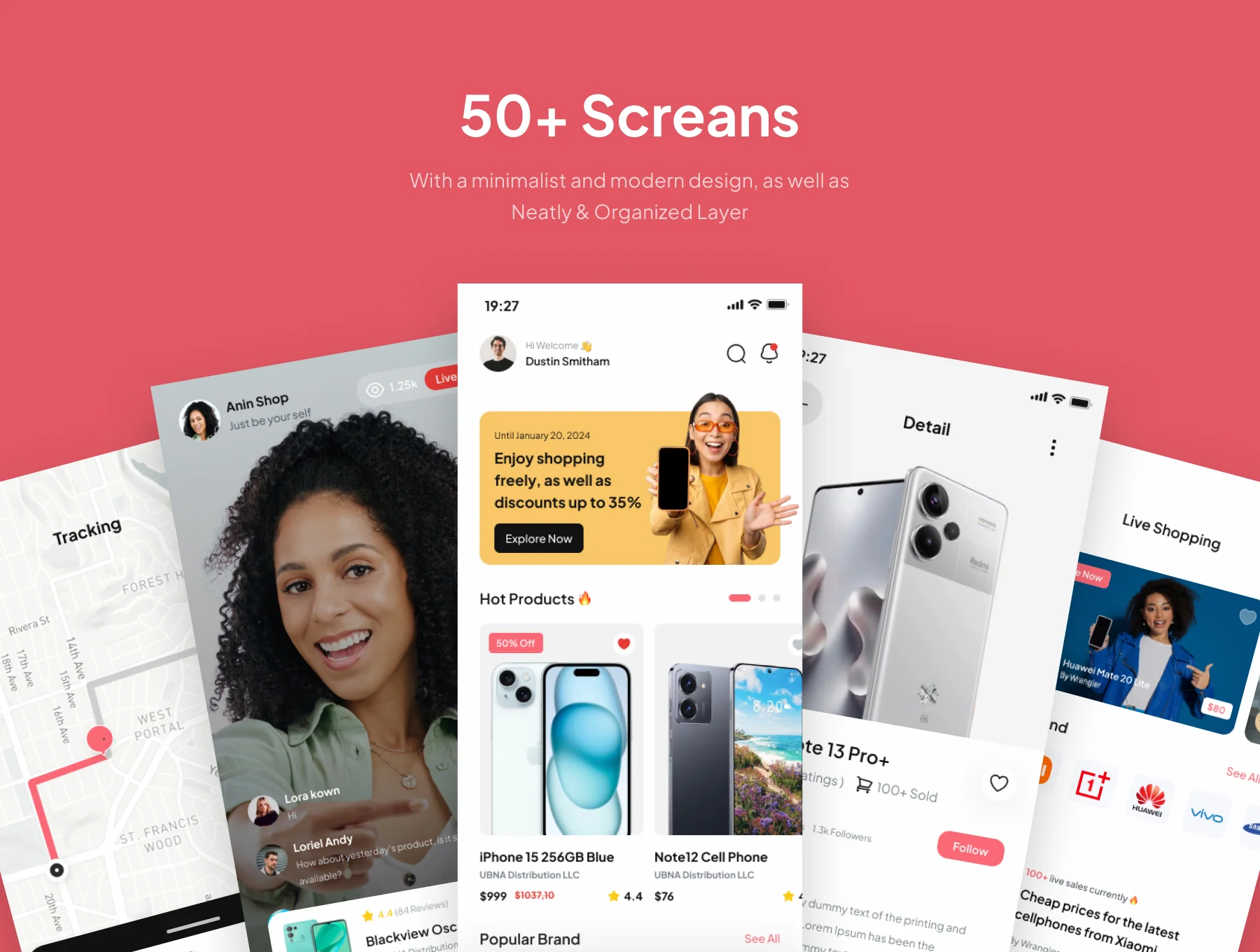 DeviceMart - Phone Shop E-Commerce Mobile App UI Kits 4